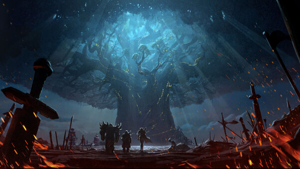 World Of Warcraft Battle For Azeroth 12k Wallpaper