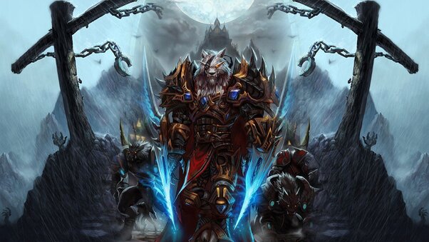 World Of Warcraft Worgen Character Wallpaper