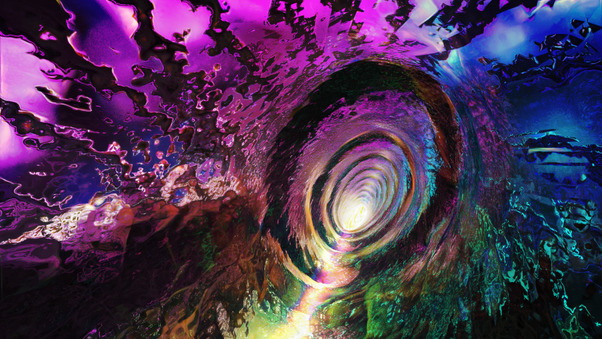 Worm Hole Cosmic 4k Wallpaper