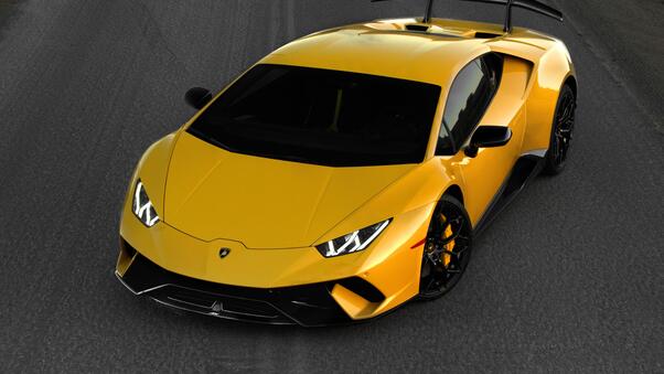 Yellow Lamborghini Aventador 5k 2018 Wallpaper
