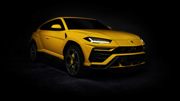 Yellow Lamborghini Urus 4k Wallpaper