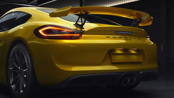 Yellow Porsche Gt3 2019 Wallpaper