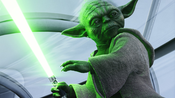 Yoda Star Wars Battlefront II 5k Wallpaper