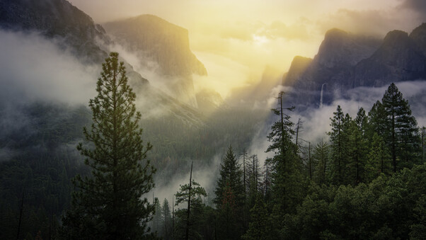 Yosemite National Park Beautiful View 5k Wallpaper