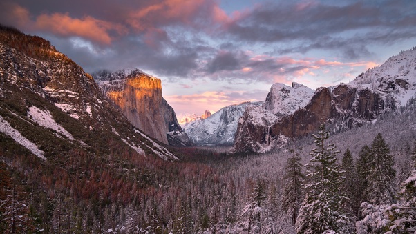 Yosemite National Park USA 4k Wallpaper