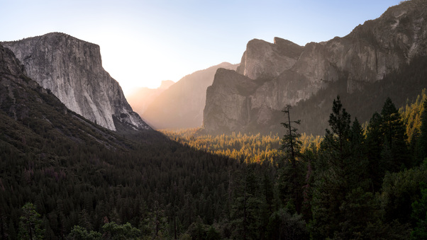 Yosemite Valley 4k Wallpaper