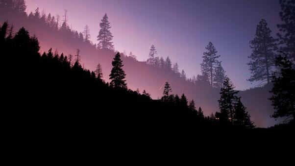 Yosemite Valley Evening 5k Wallpaper