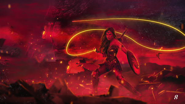 Zack Snyders Justice League Wonder Woman Poster 5k Wallpaper