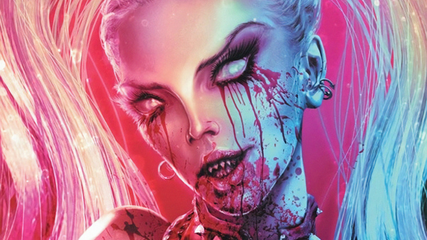 Zombie Harley Quinn Wallpaper