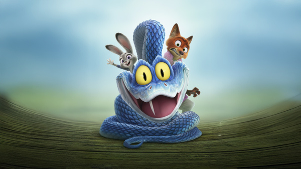 Zootopia 2 Real D 3d (1336x768) Resolution Wallpaper