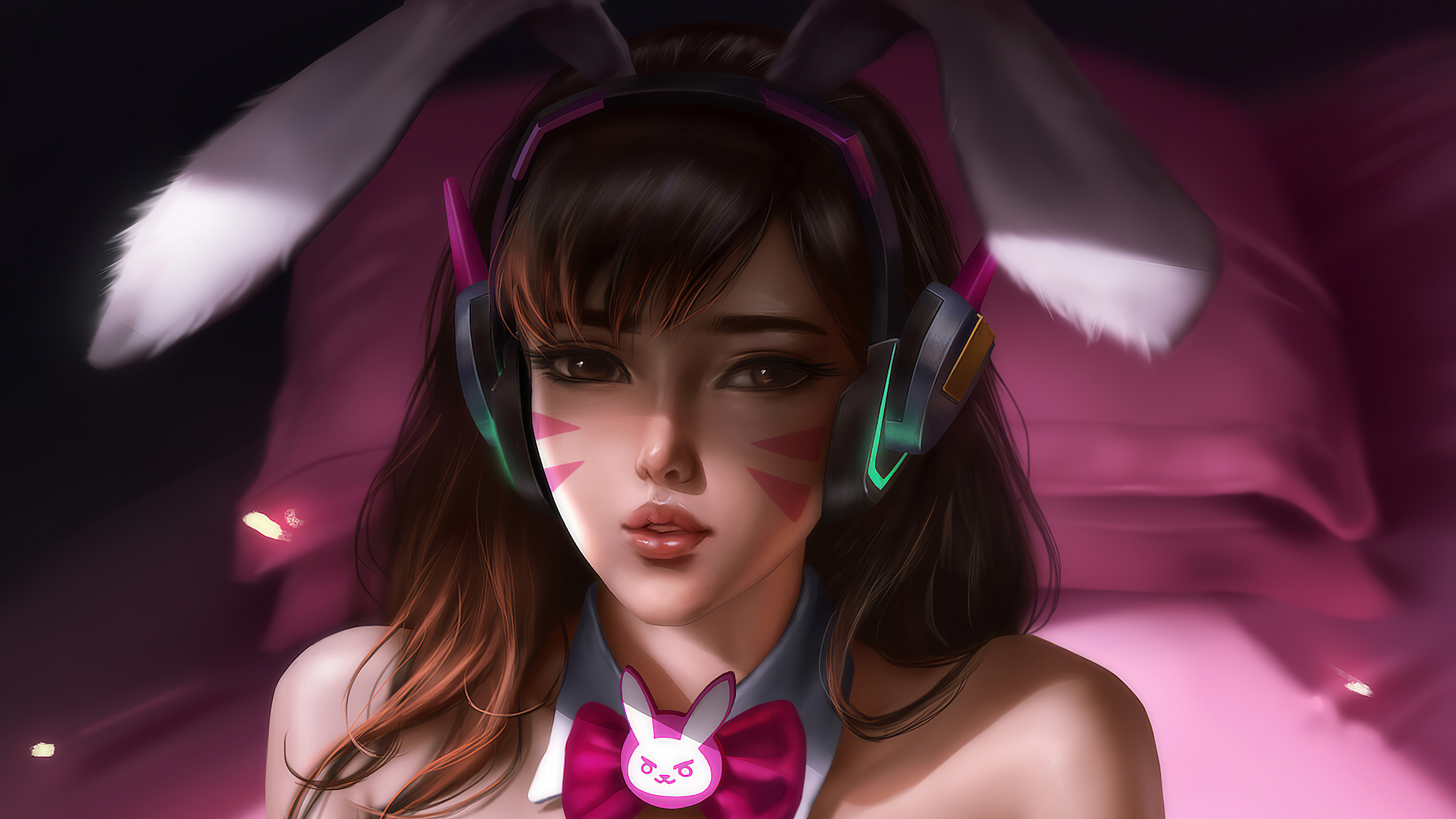 1366x768 Bunny Dva Overwatch 1366x768 Resolution HD 4k Wallpapers, Images,  Backgrounds, Photos and Pictures