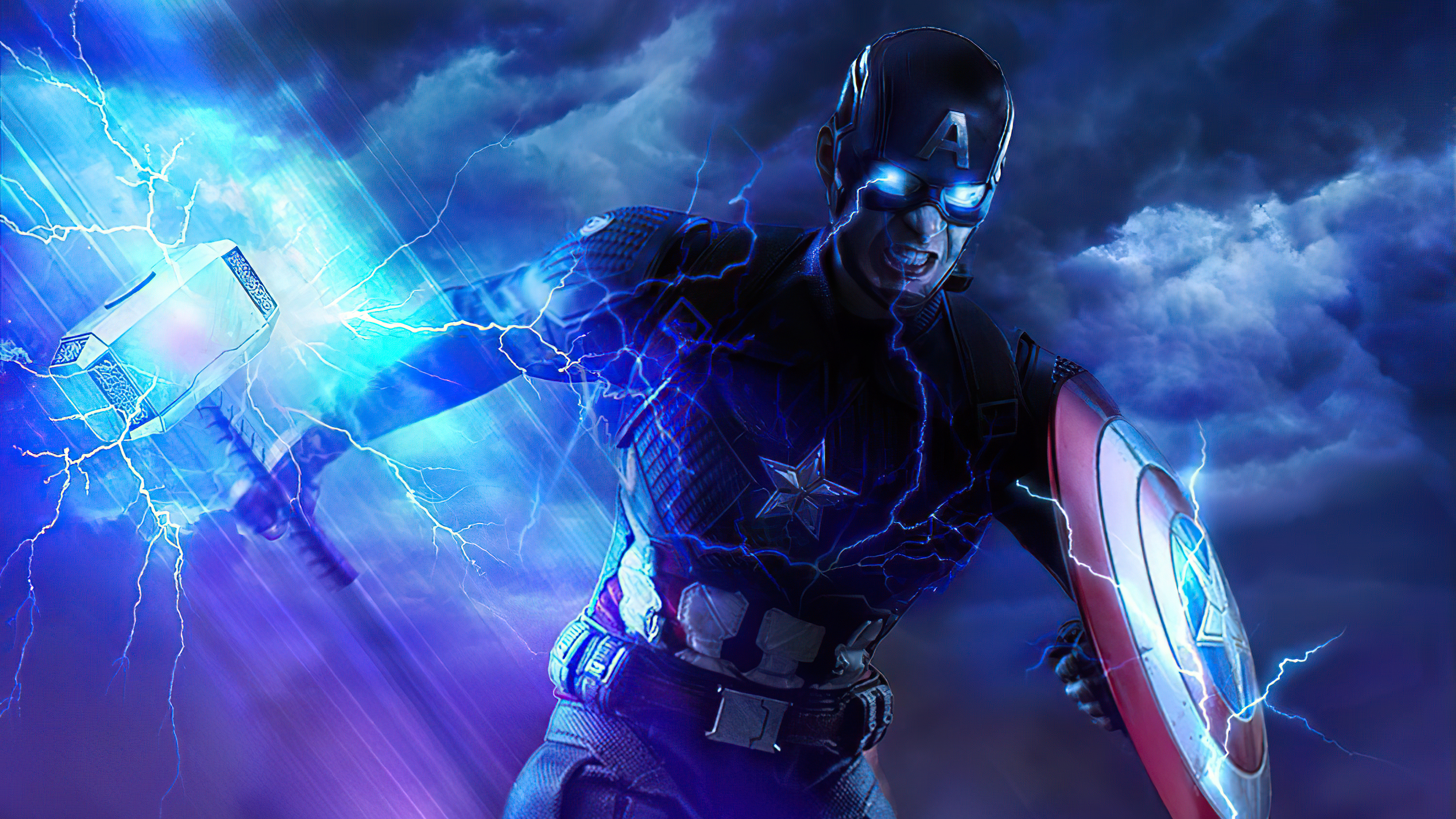 1920x1080 Captain America With Hammer And Shield 4k Laptop Full HD 1080P HD  4k Wallpapers, Images, Backgrounds, Photos and Pictures