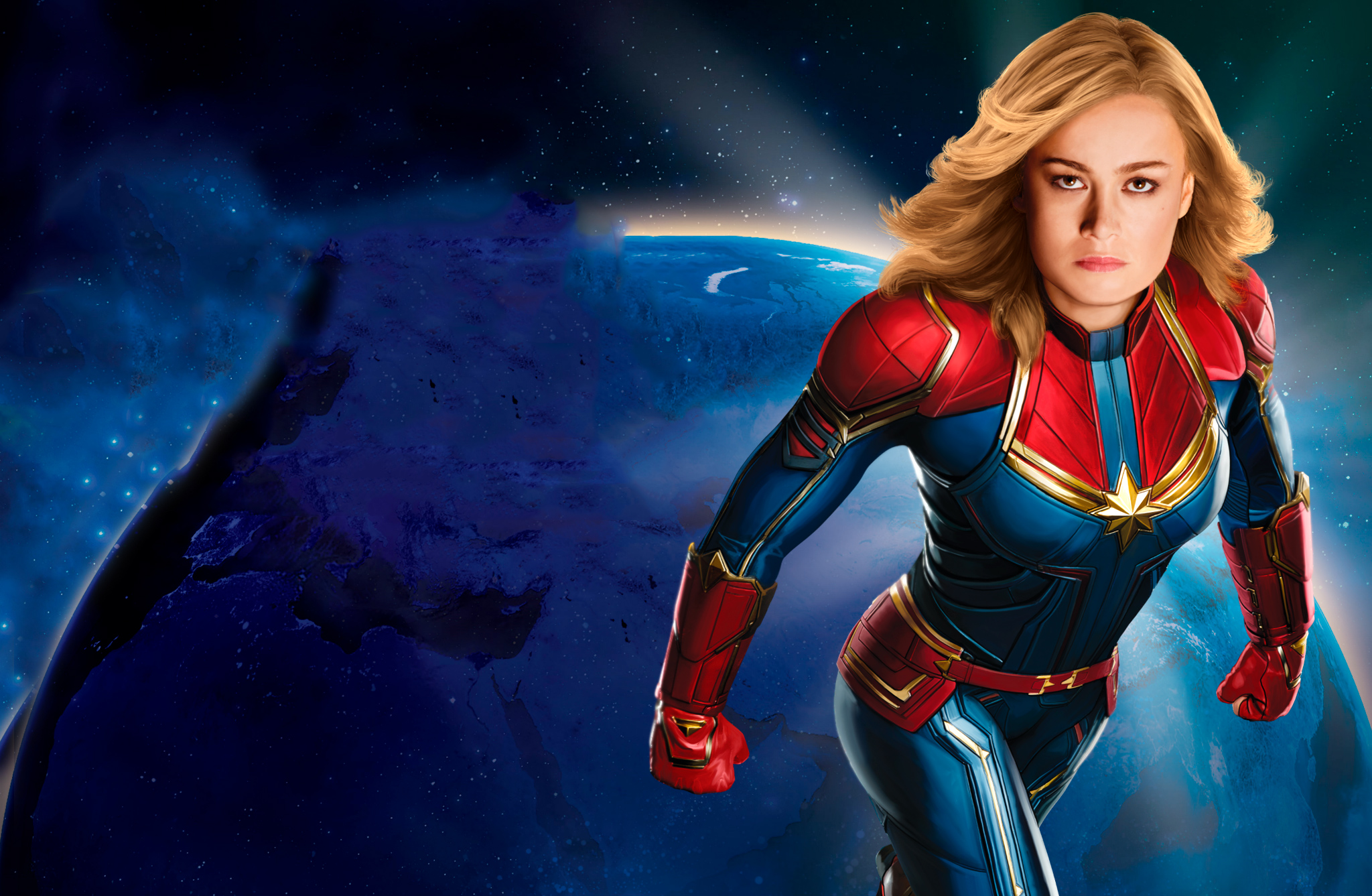 1366x768 Captain Marvel New 2019 Poster 1366x768 Resolution HD 4k  Wallpapers, Images, Backgrounds, Photos and Pictures