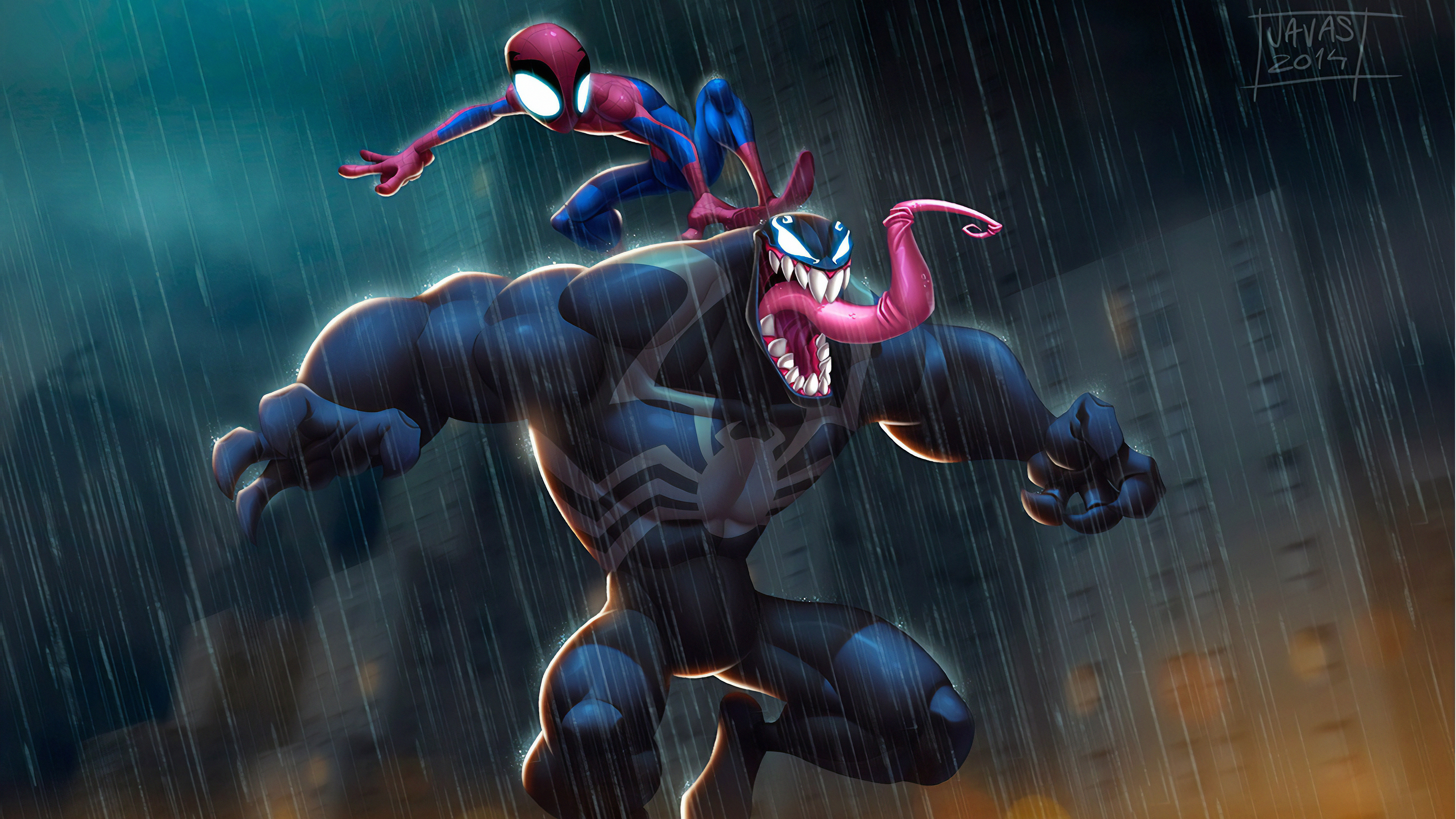 Человек паук тотальный. Человек паук Веном. Веном из Spider man 2. Веном Марвел человек паук 2. Чиби Марвел Веном.