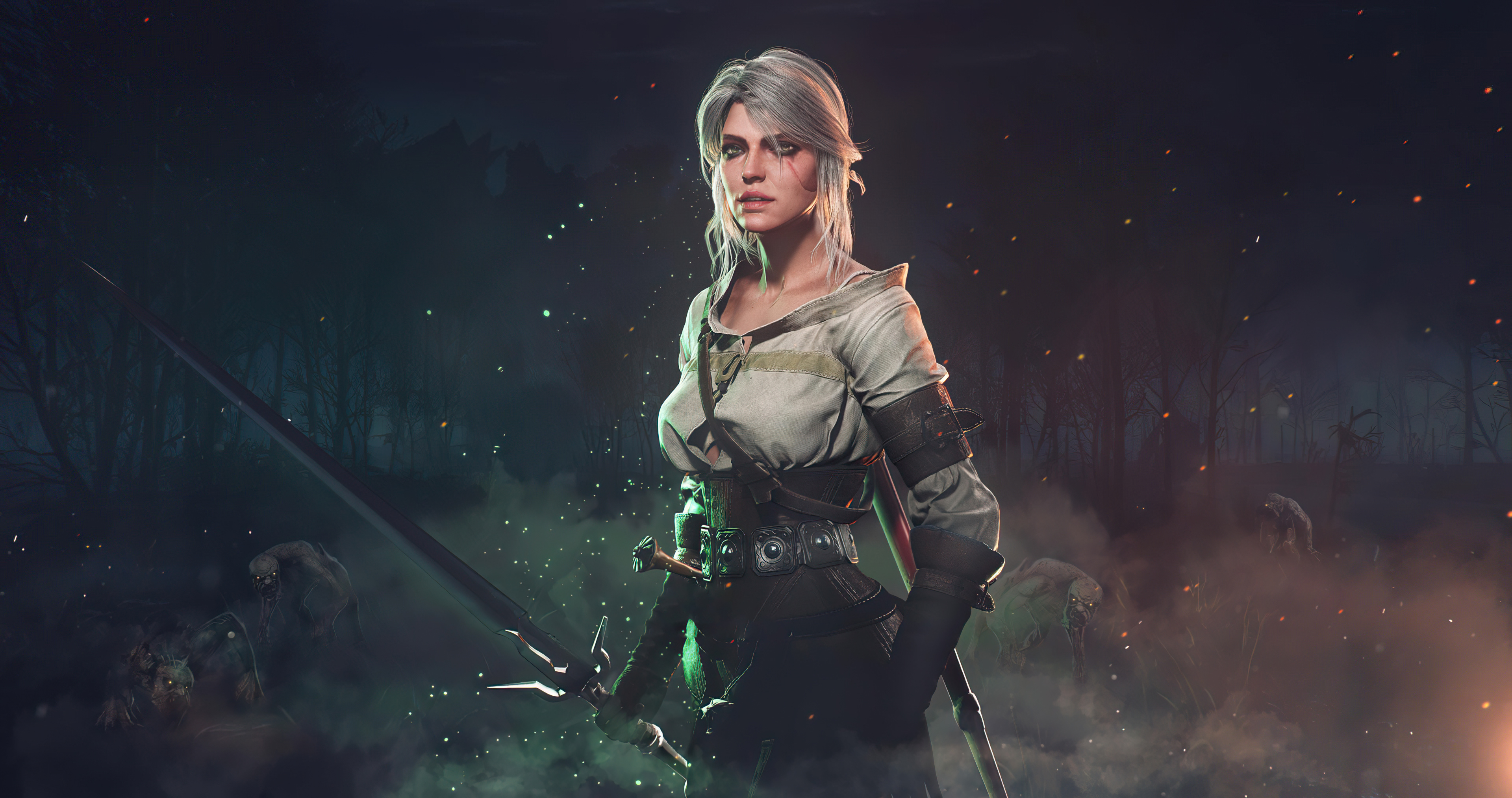 Ciri The Witcher3 Wild Hunt 4k, HD Games, 4k Wallpapers, Images, Backgrounds,  Photos and Pictures