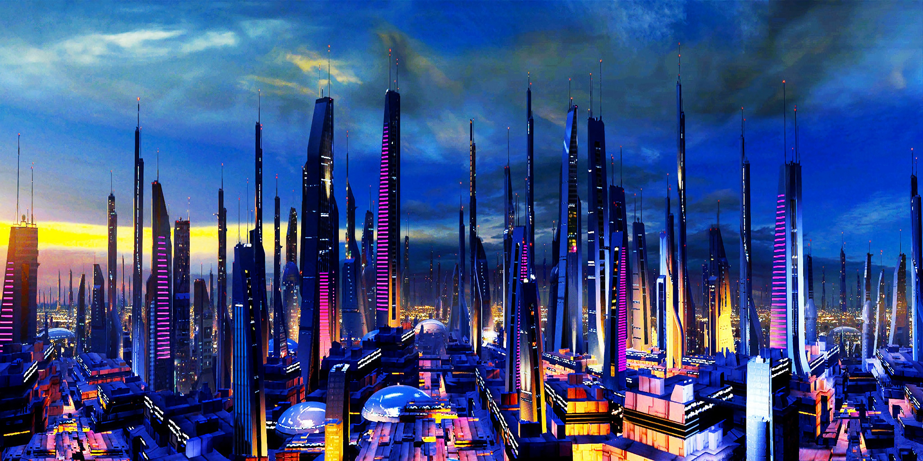 City Futuristic, HD Artist, 4k Wallpapers, Images, Backgrounds, Photos