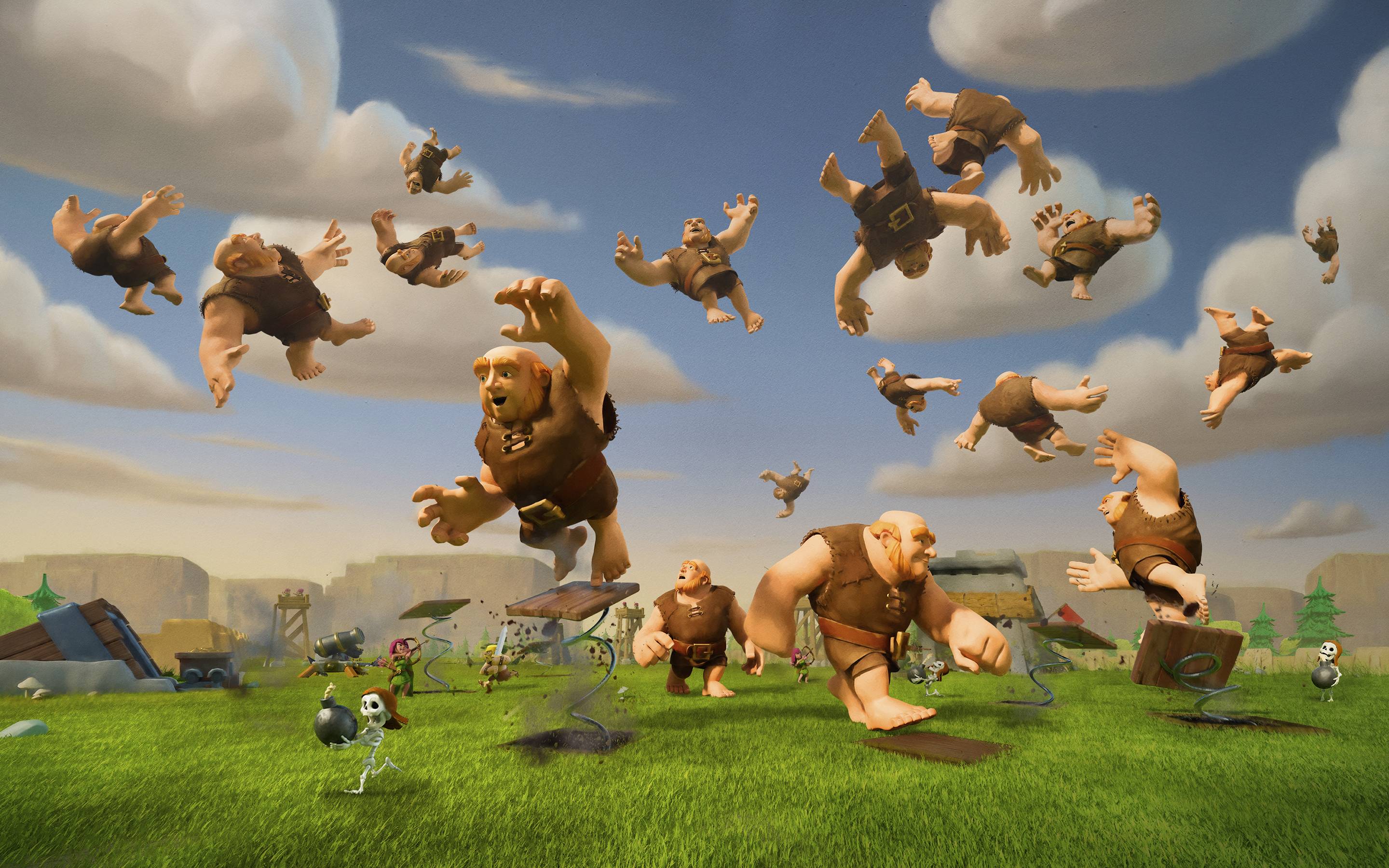 1366x768 Clash Of Clans Giants 1366x768 Resolution HD 4k Wallpapers,  Images, Backgrounds, Photos and Pictures
