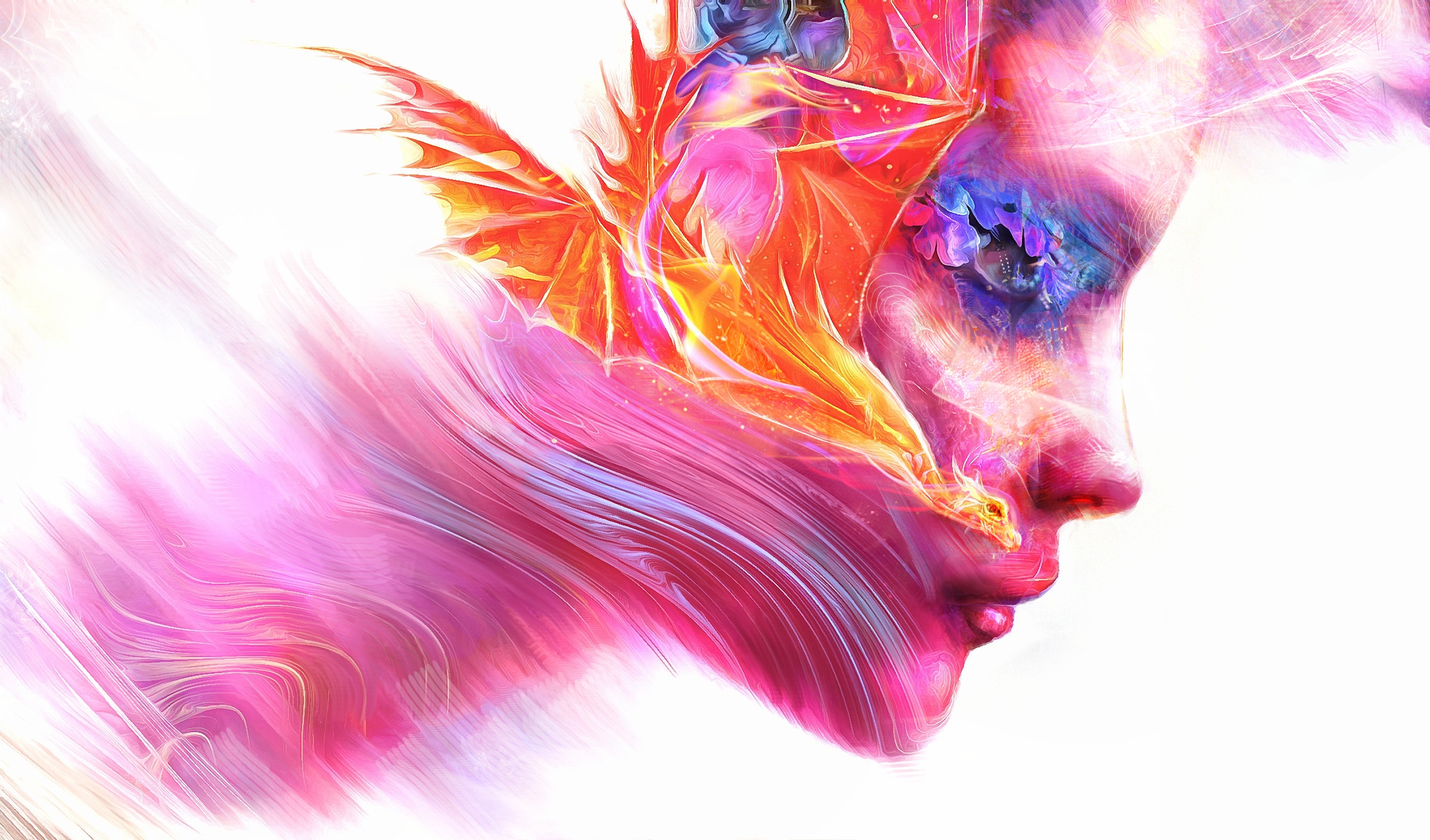 Colorful Women Face Artwork, HD Creative, 4k Wallpapers, Images,  Backgrounds, Photos and Pictures