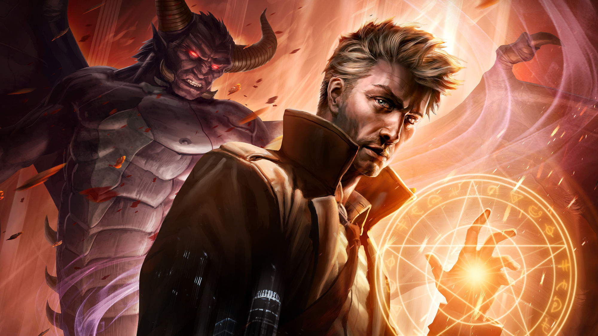 John Constantine Cave iPhone Wallpapers Free Download