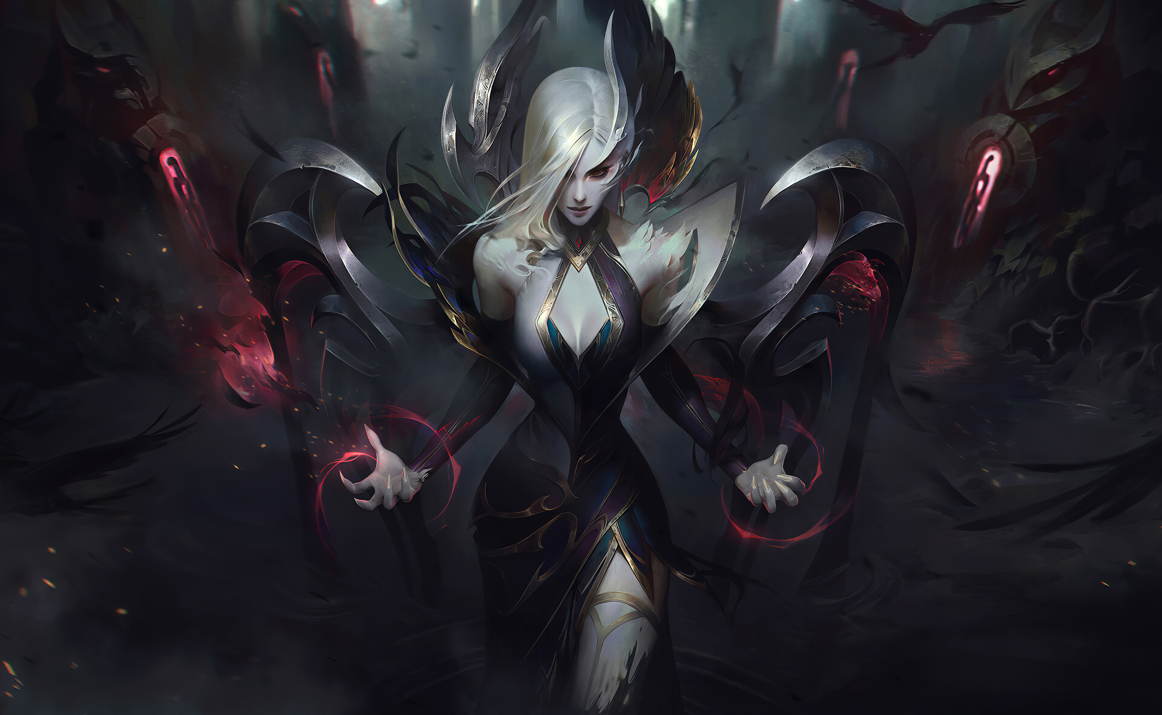 Coven Morgana League Of Legends 4k Hd Games 4k Wallpapers Images Backgrounds Photos And Pictures