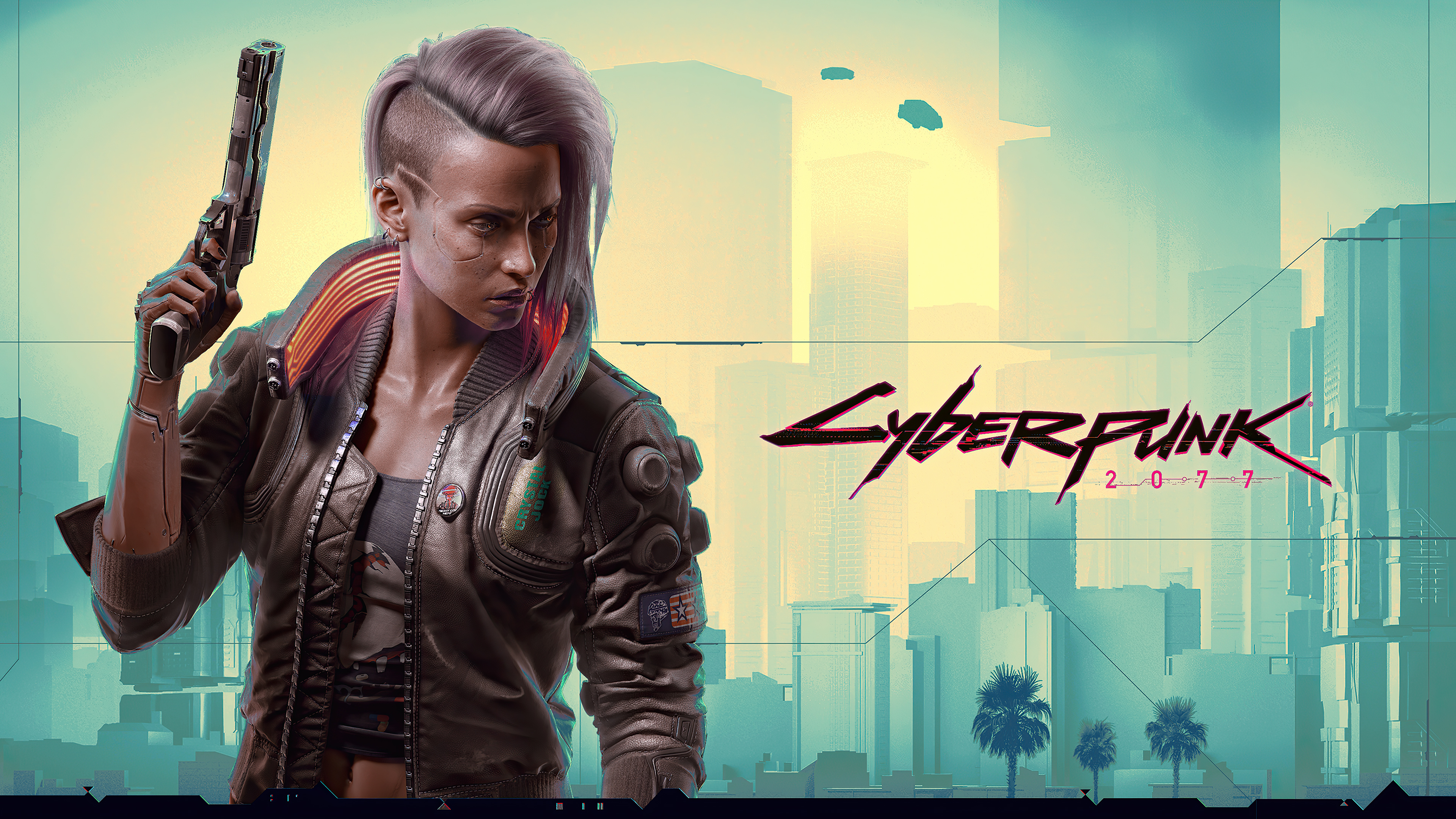 Cyberpunk 2077 Ciri Fan Art 4k Wallpaper,HD Games Wallpapers,4k