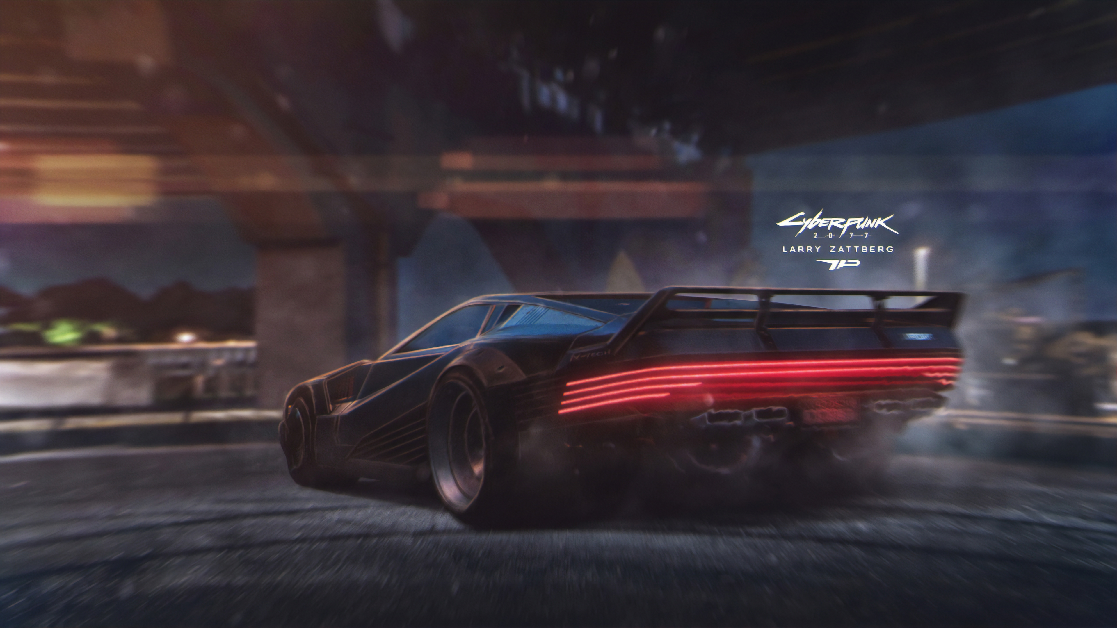 Cyberpunk 2077 Car 4K Wallpaper #3.2280