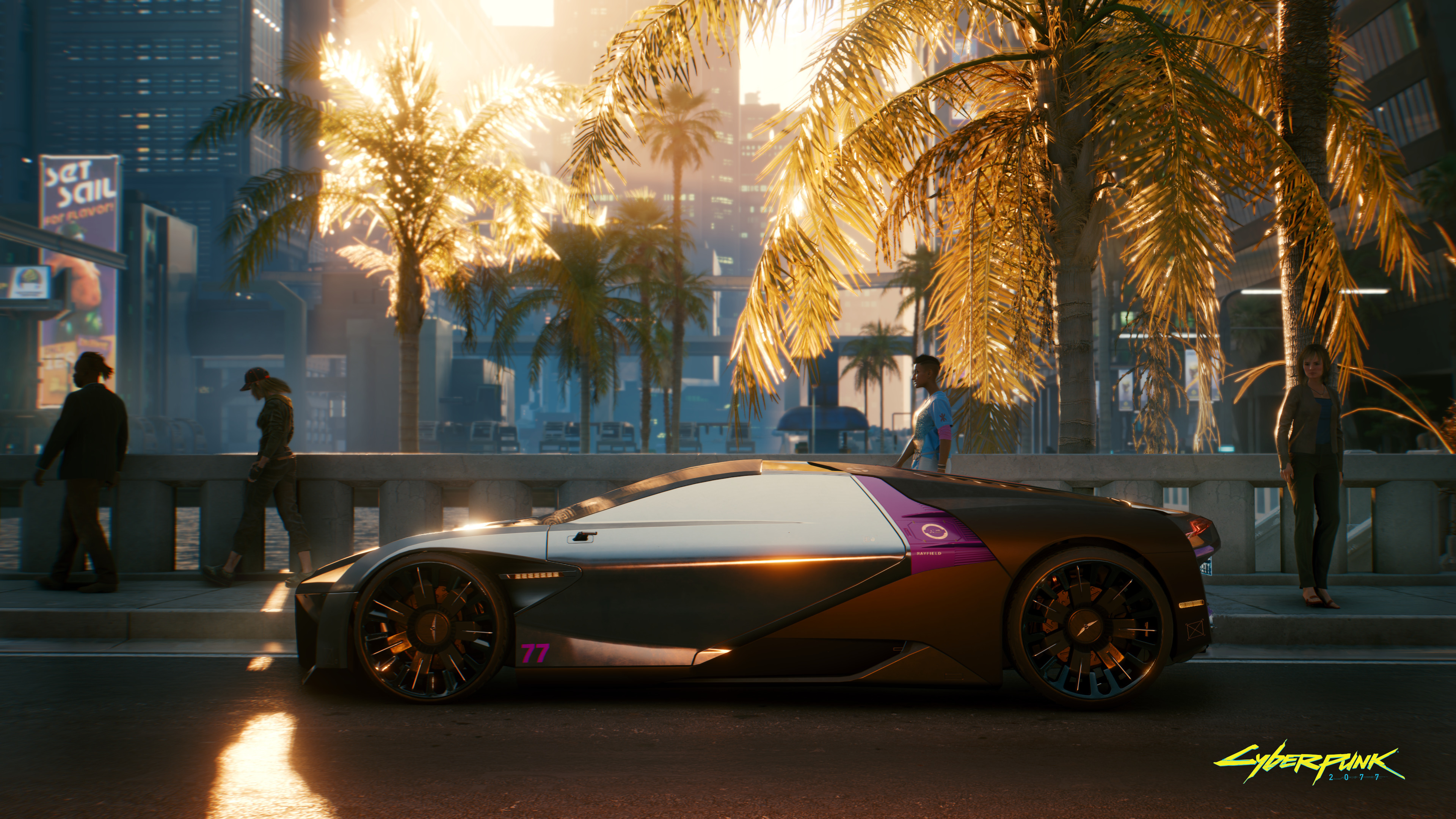 Cyberpunk In Car 4K HD Cyberpunk 2077 Wallpapers