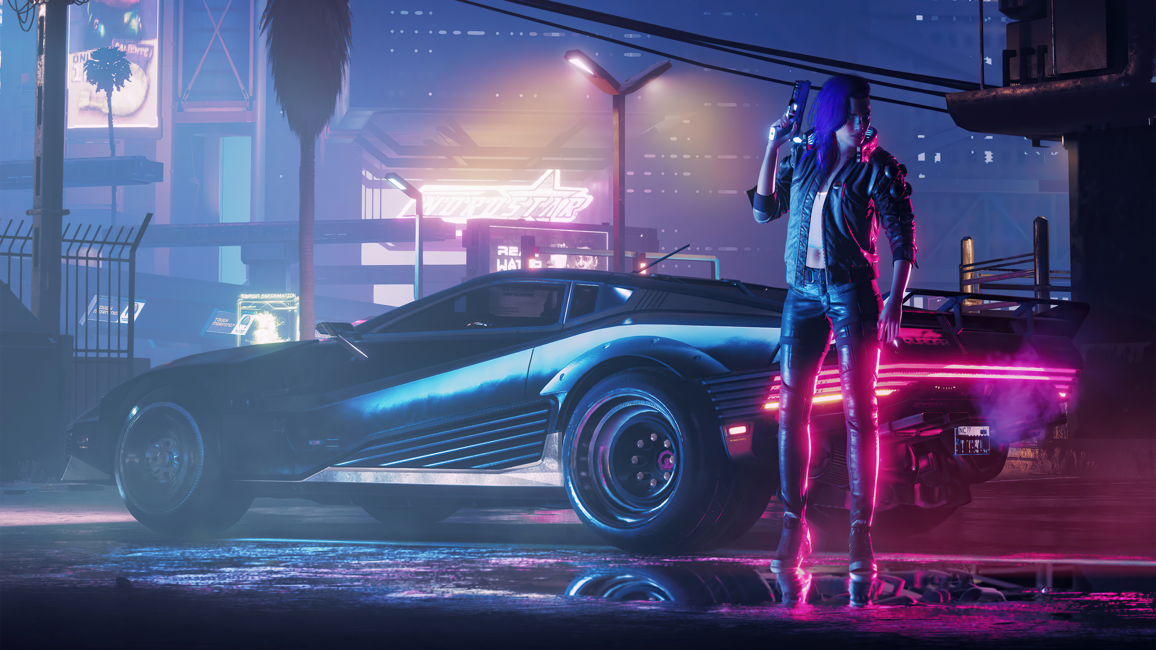 Cyberpunk 2077 Neon City 4k Wallpaper,HD Games Wallpapers,4k Wallpapers ,Images,Backgrounds,Photos and Pictures