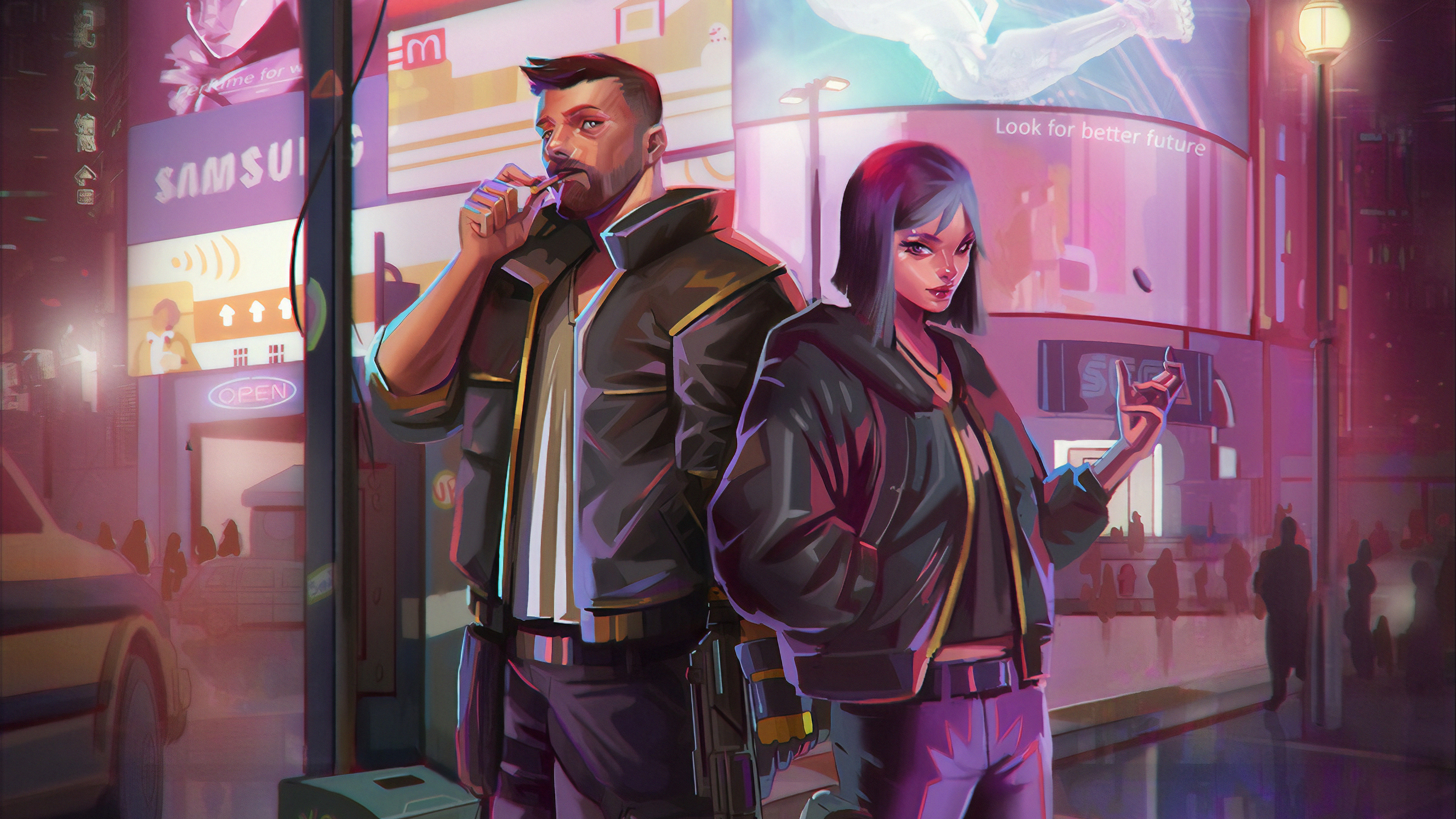 Cyberpunk 2077 Video Game HD WALLPAPER 