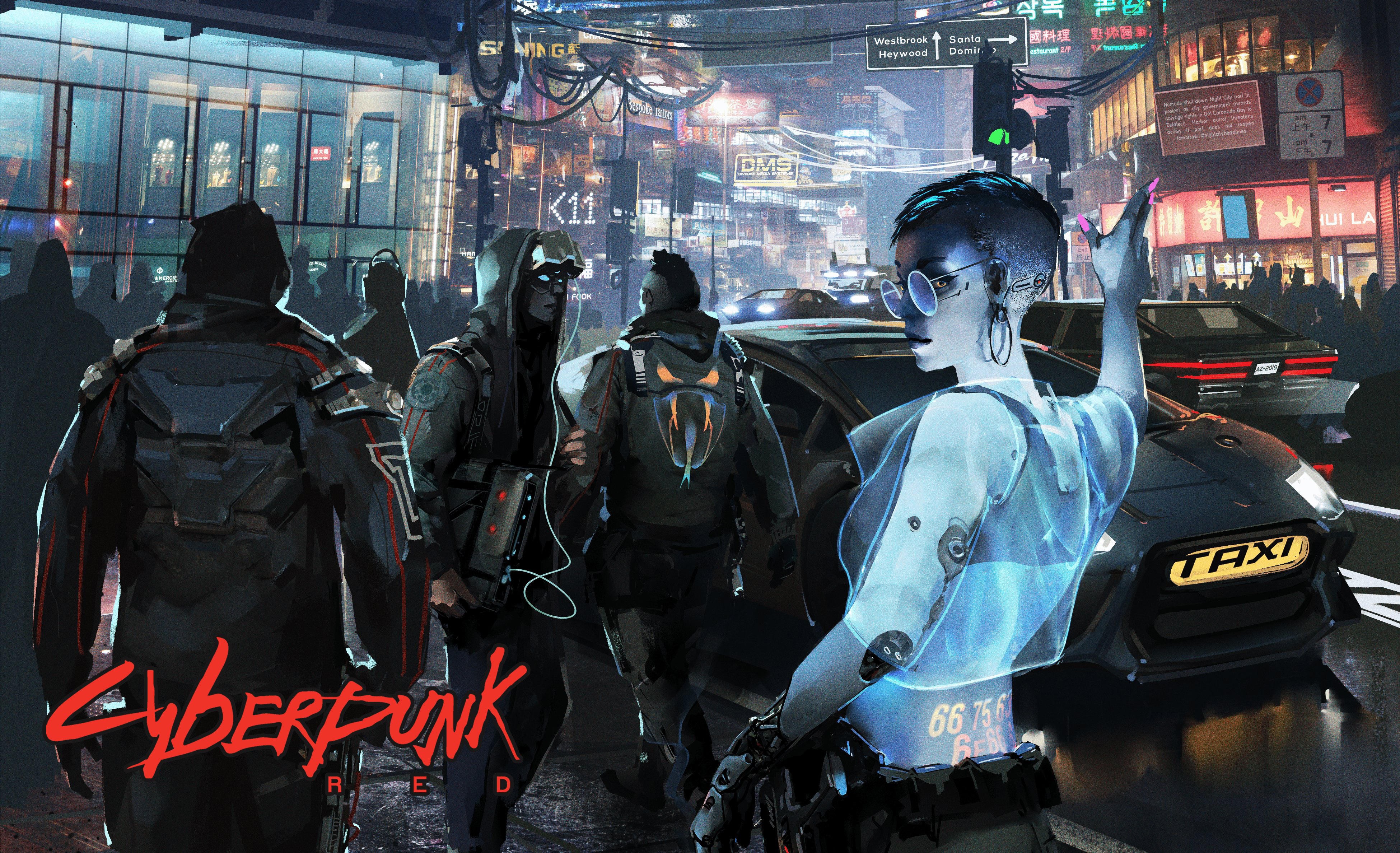 Cyberpunk 2077 Wallpaper 4k HD ID:7728