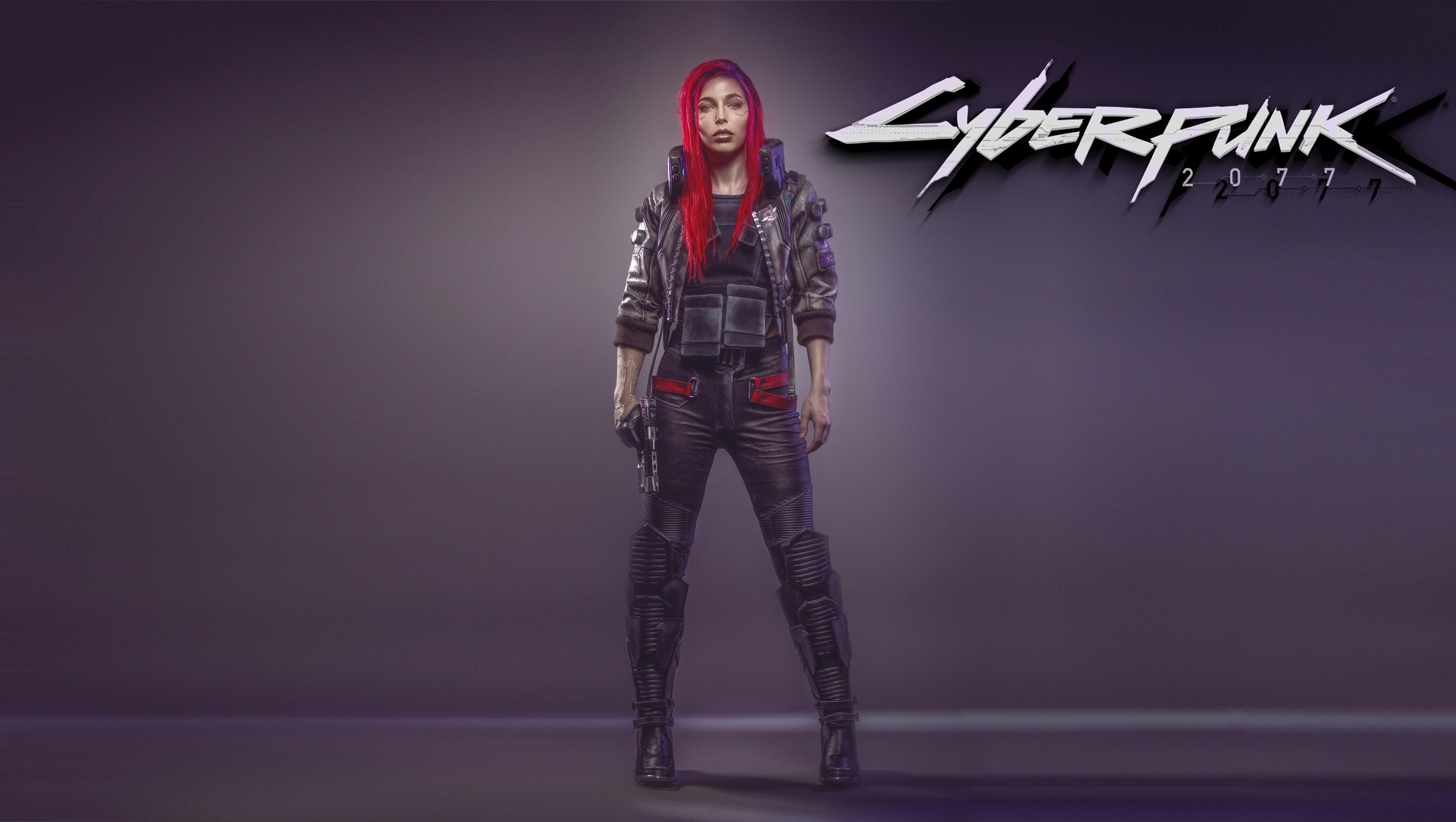 Download Cyberpunk Protagonist 8k Gaming Wallpaper