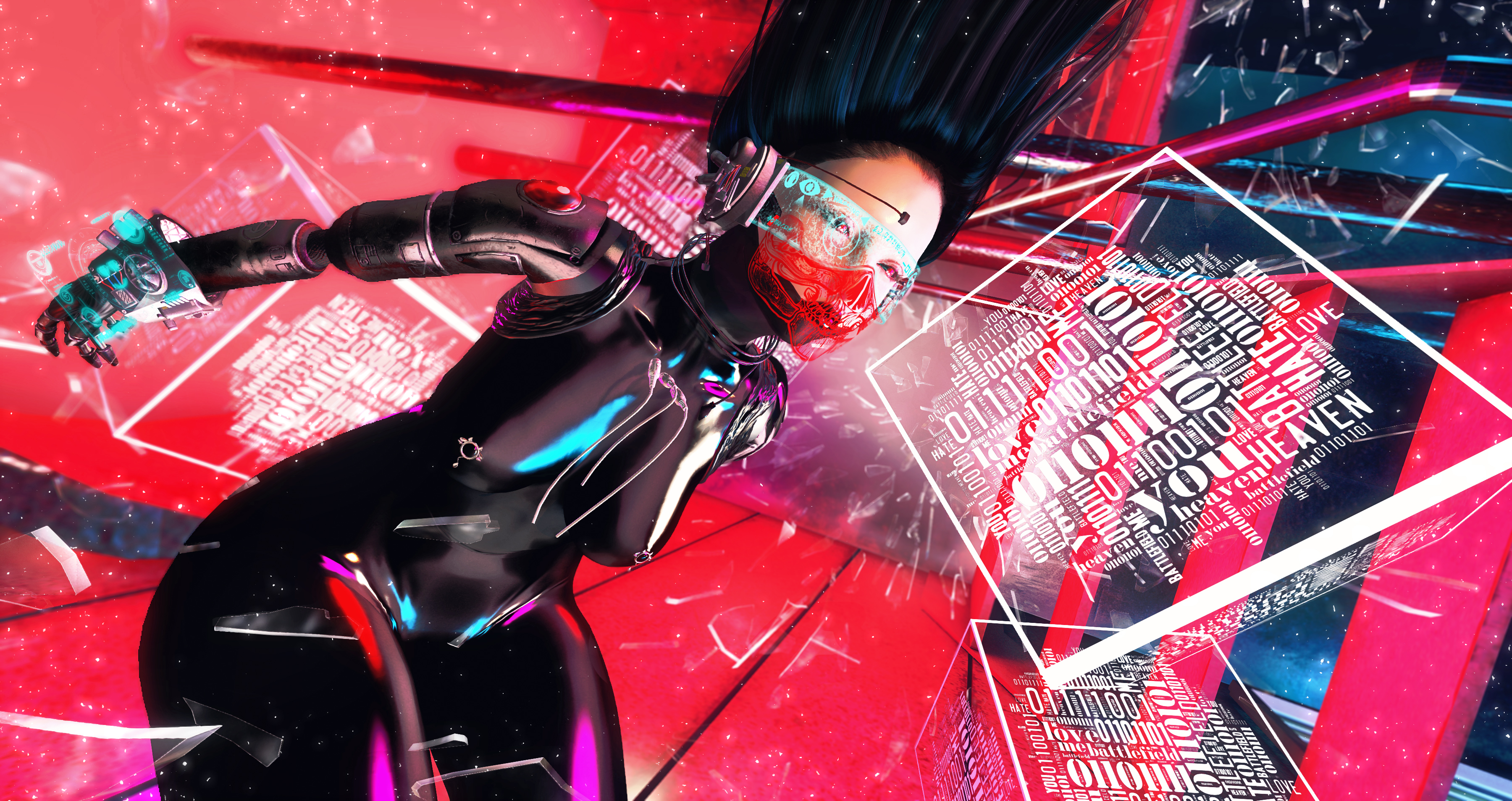 1920x1080 Cyberpunk Digital Girl 4k Laptop Full Hd 1080p Hd 4k Wallpapersimagesbackgrounds 2596