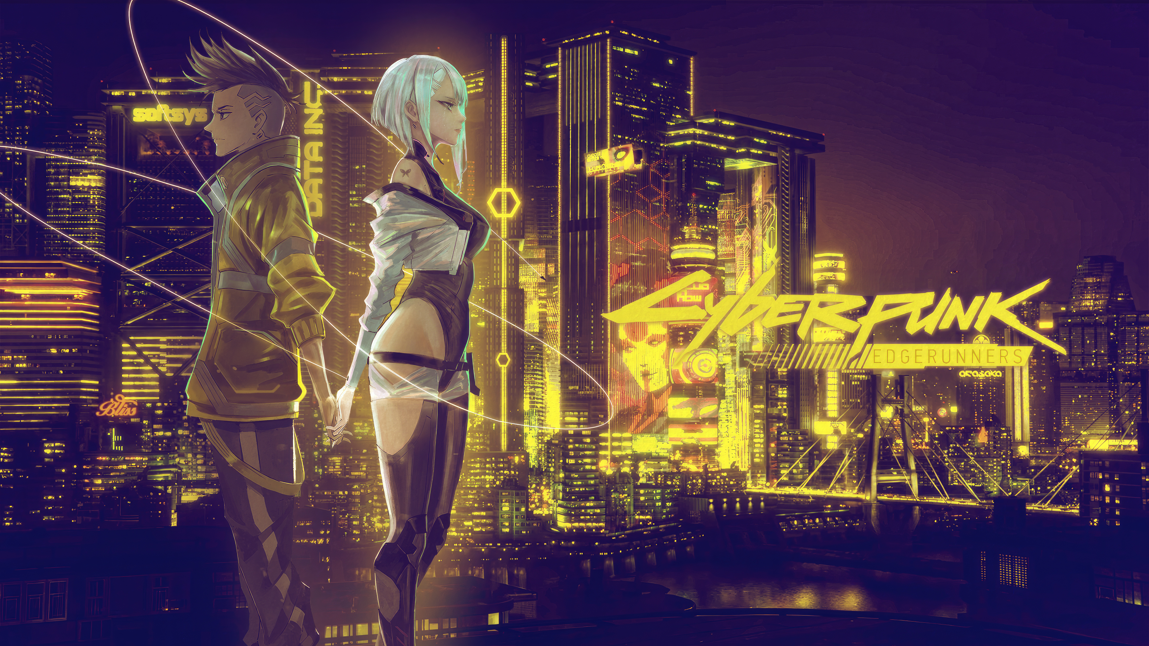 Cyberpunk edgerunner wallpaper