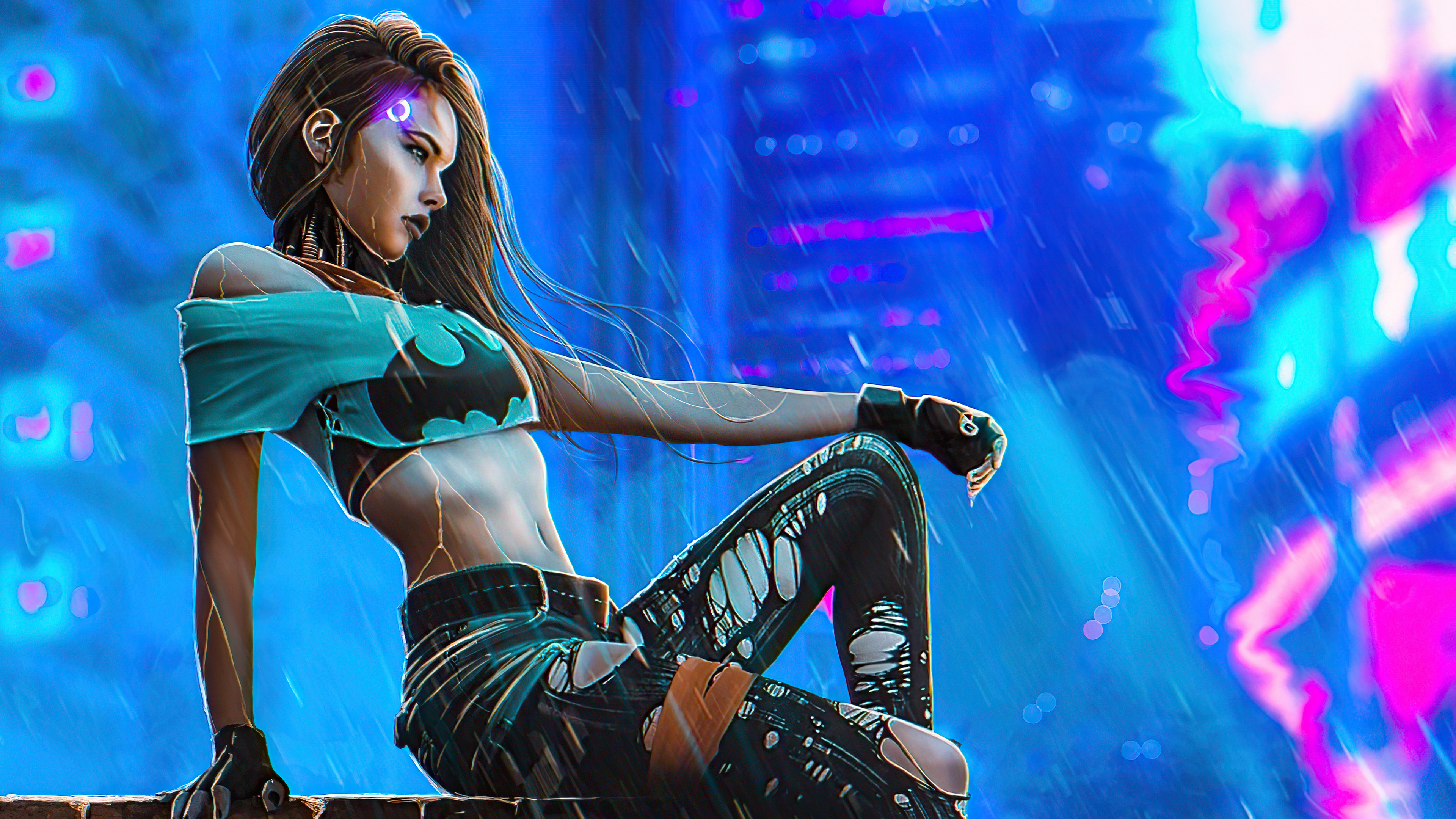 Cyberpunk Style Modern Girl 4k, HD Artist, 4k Wallpapers, Images,  Backgrounds, Photos and Pictures