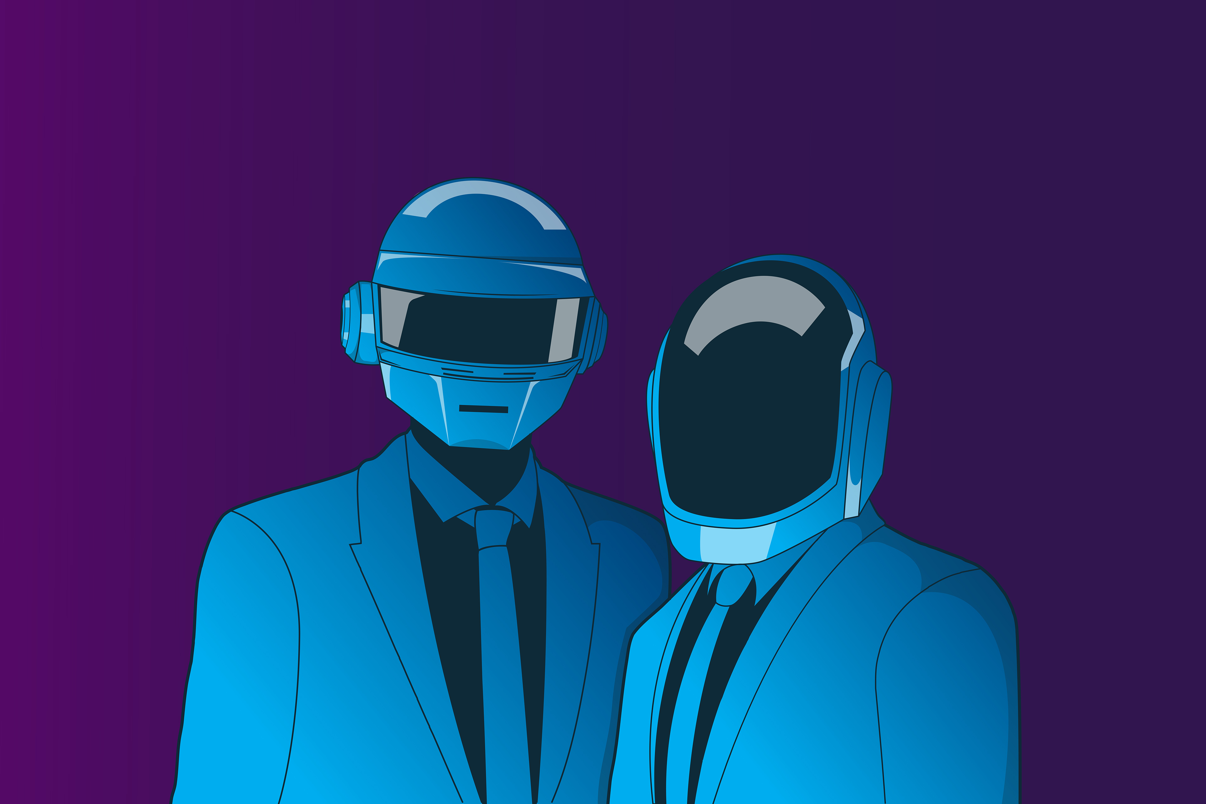 Daft Punk Art 4k Hd Music 4k Wallpapers Images Backgrounds Photos And Pictures