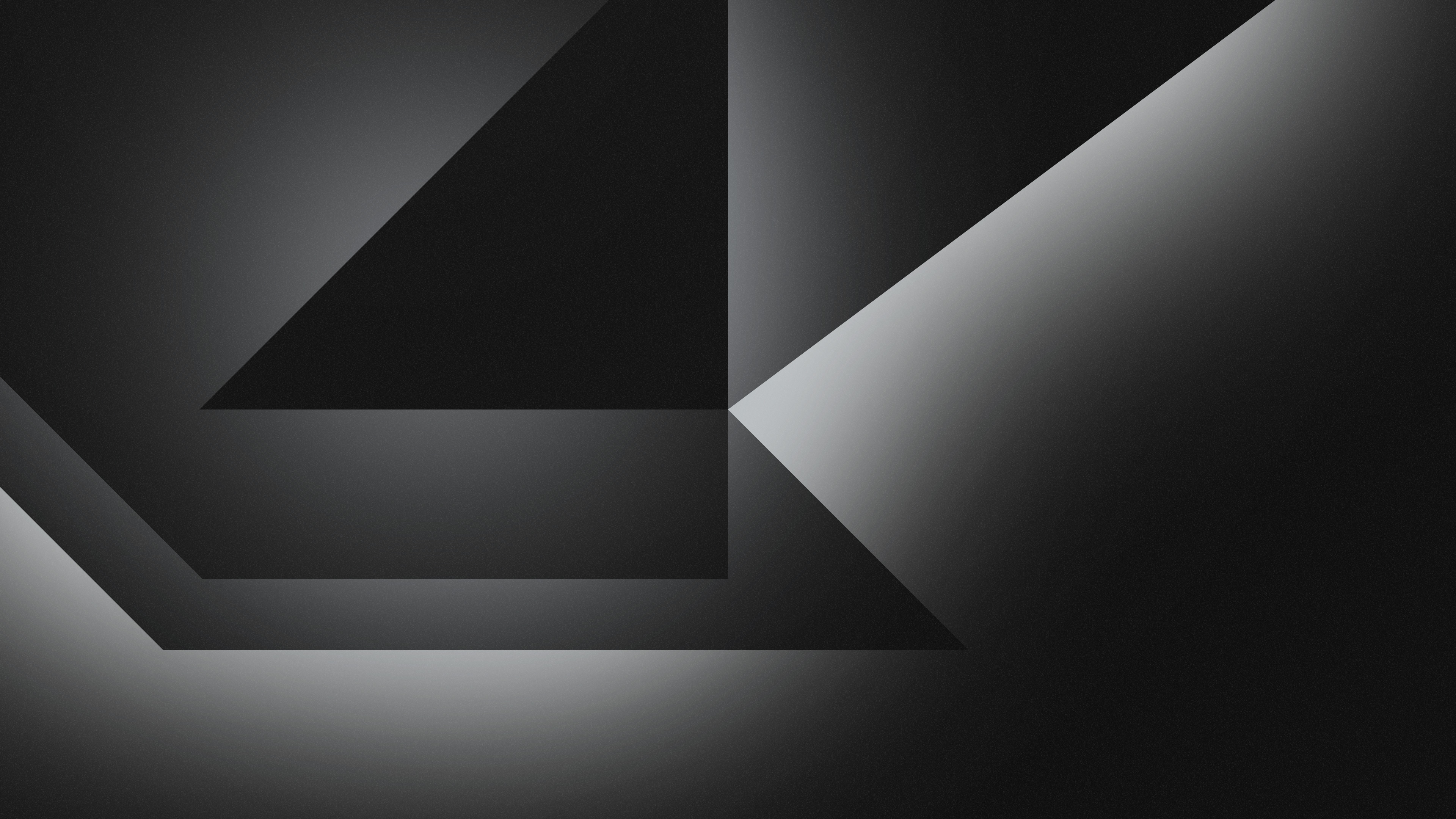 Dark Grey Abstract Shapes 4k Wallpaper,HD Abstract Wallpapers,4k