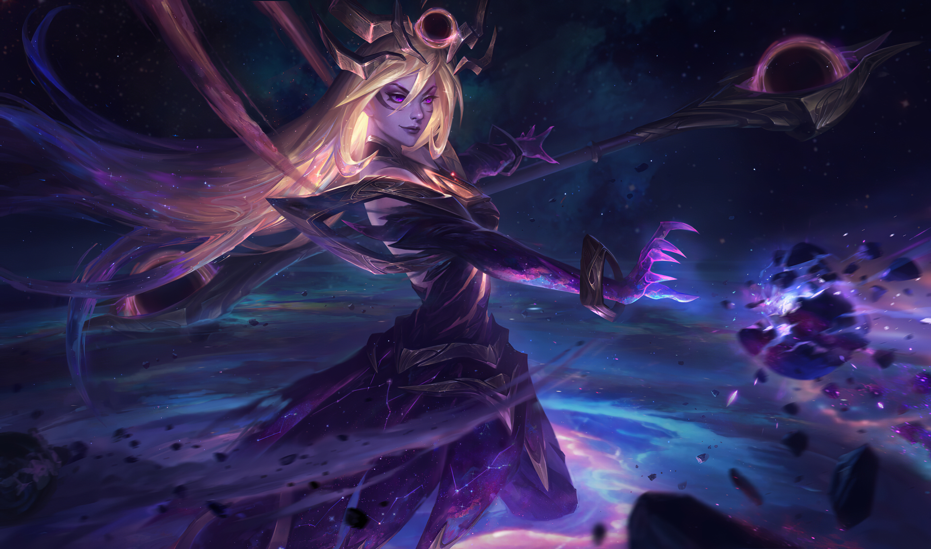 Dark Star And Cosmic Lux Splash 4k Hd Games 4k Wallpapers Images Backgrounds Photos And Pictures