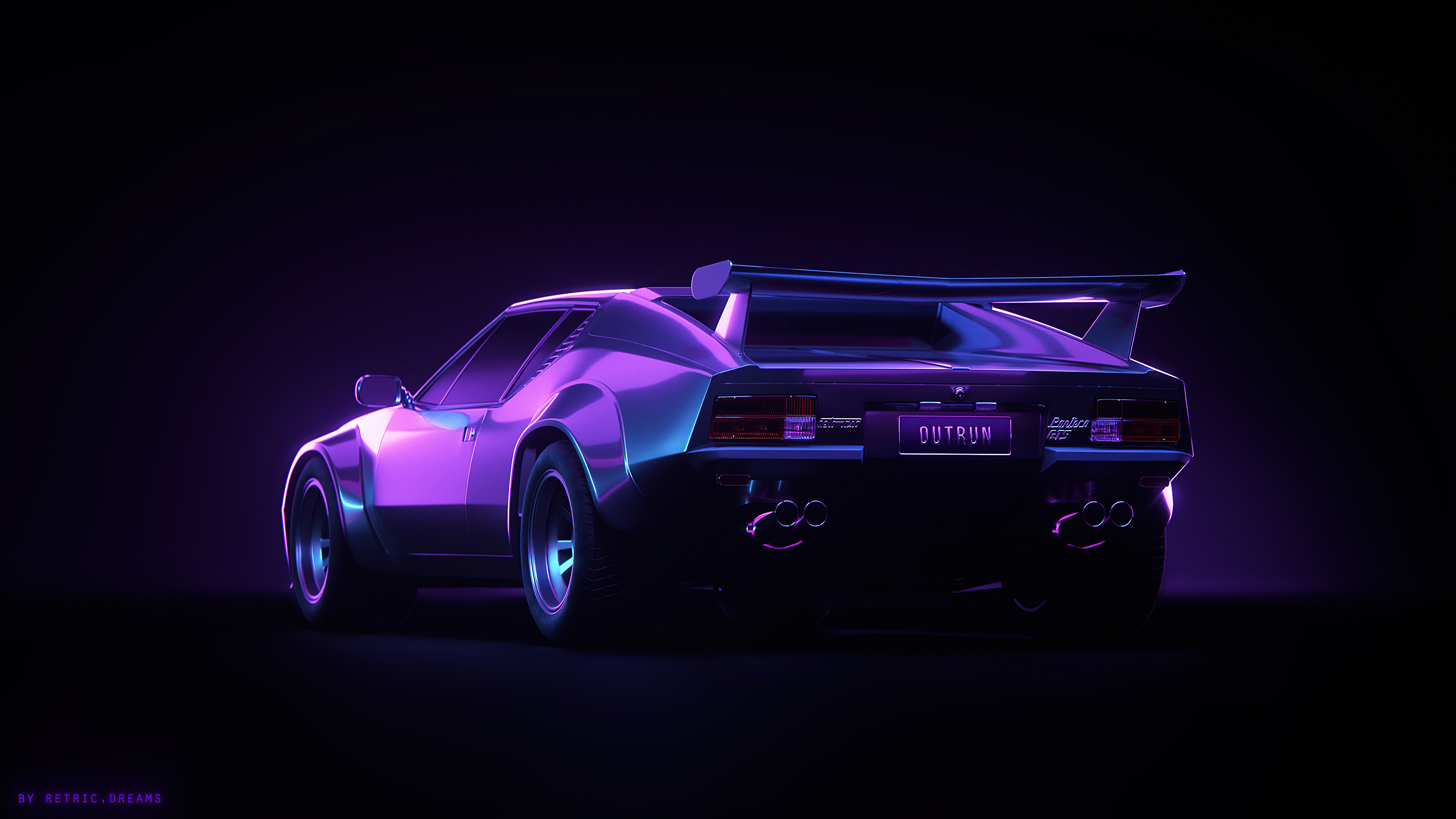 De Tomaso Pantera 4k, HD Artist, 4k Wallpapers, Images, Backgrounds, Photos  and Pictures