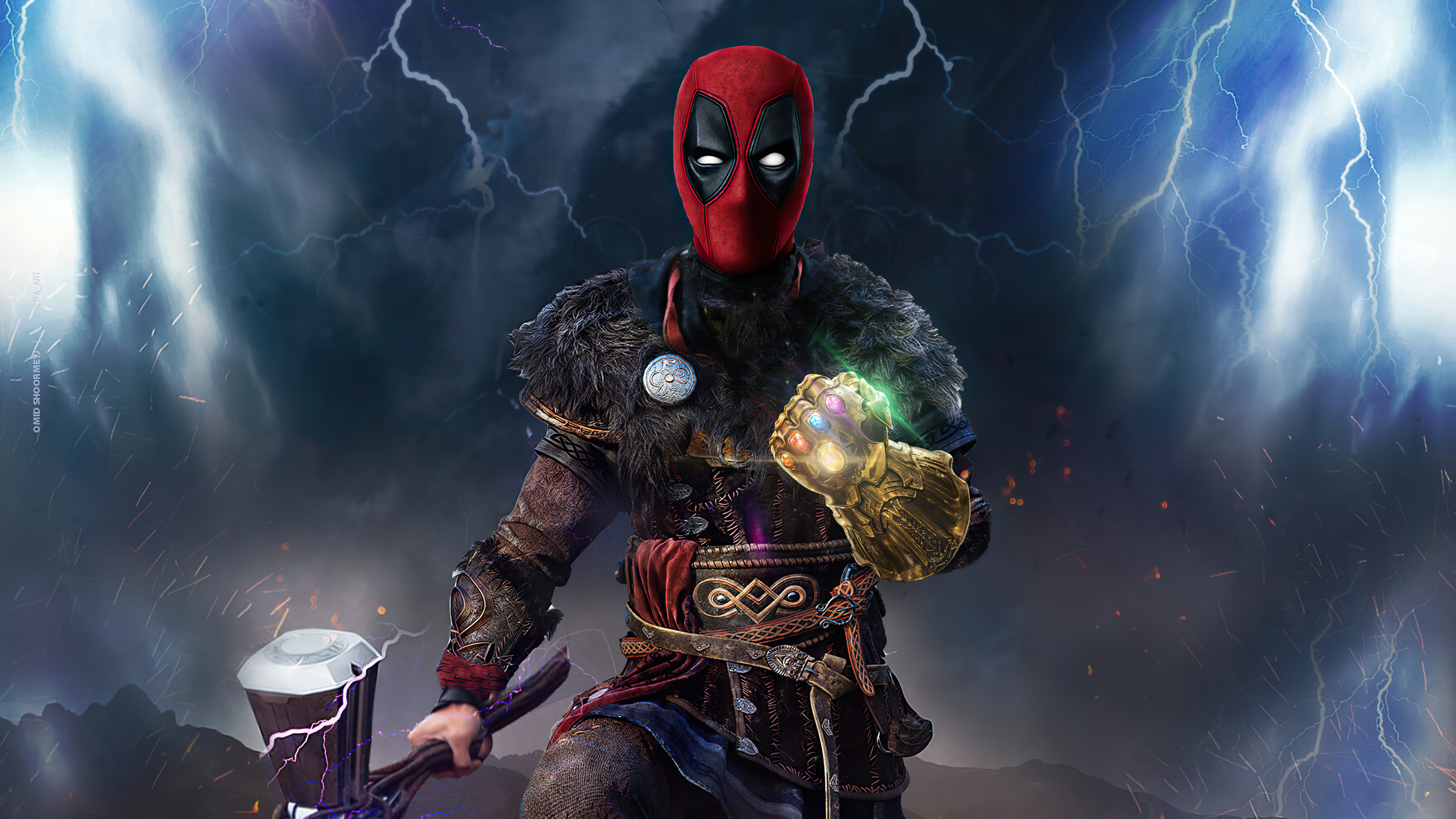 Deadpool Artwork 4k 2020, HD Superheroes, 4k Wallpapers, Images