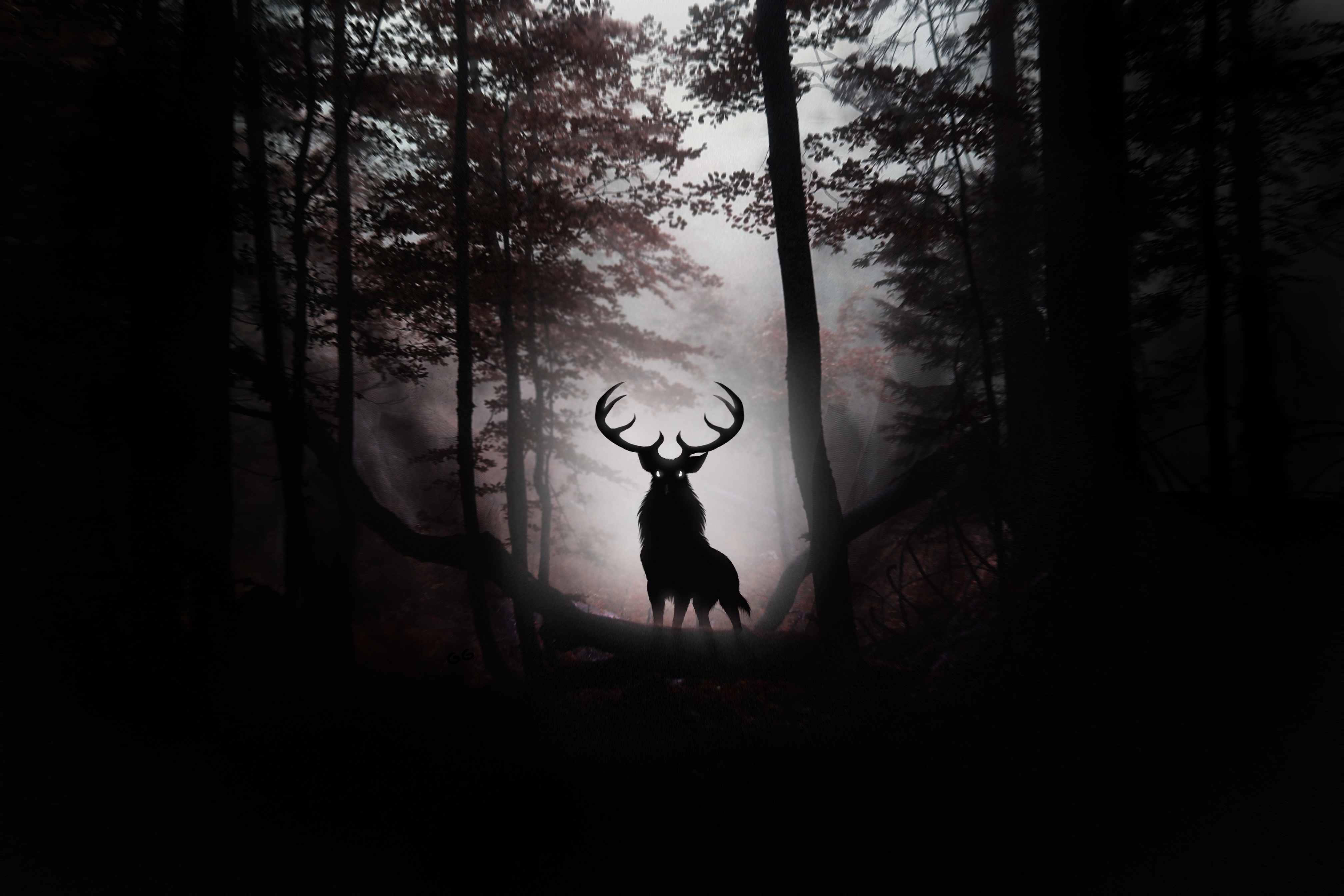 Deer Fantasy Artwork 4k, HD Artist, 4k Wallpapers, Images, Backgrounds,  Photos and Pictures