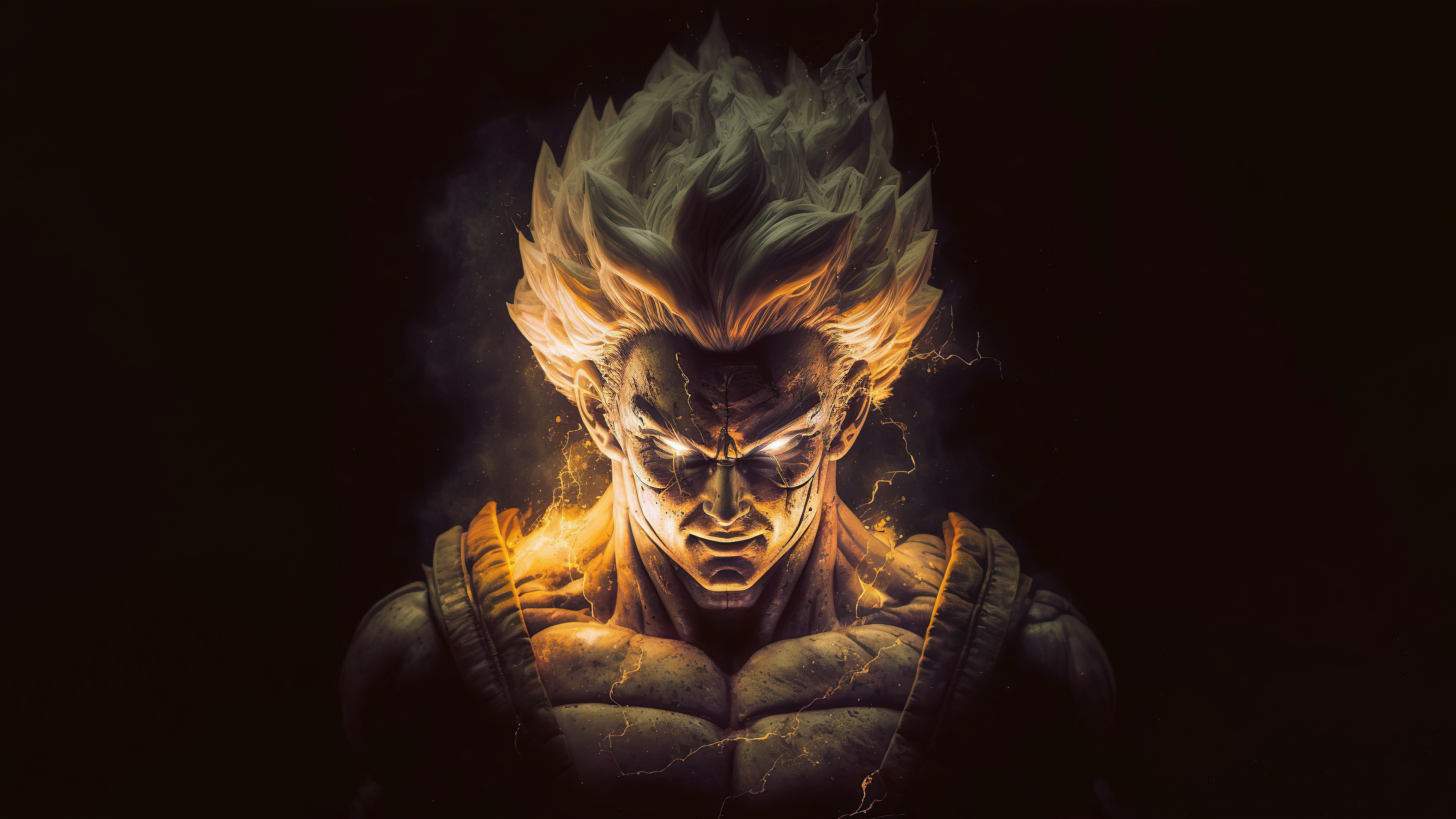 SSJ Goku Dragon Ball Z 5K Wallpaper