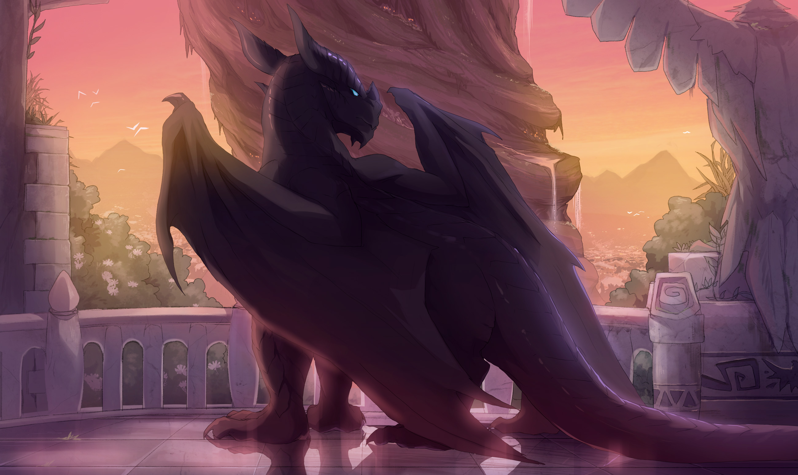 Fantasy Dragon Backgrounds