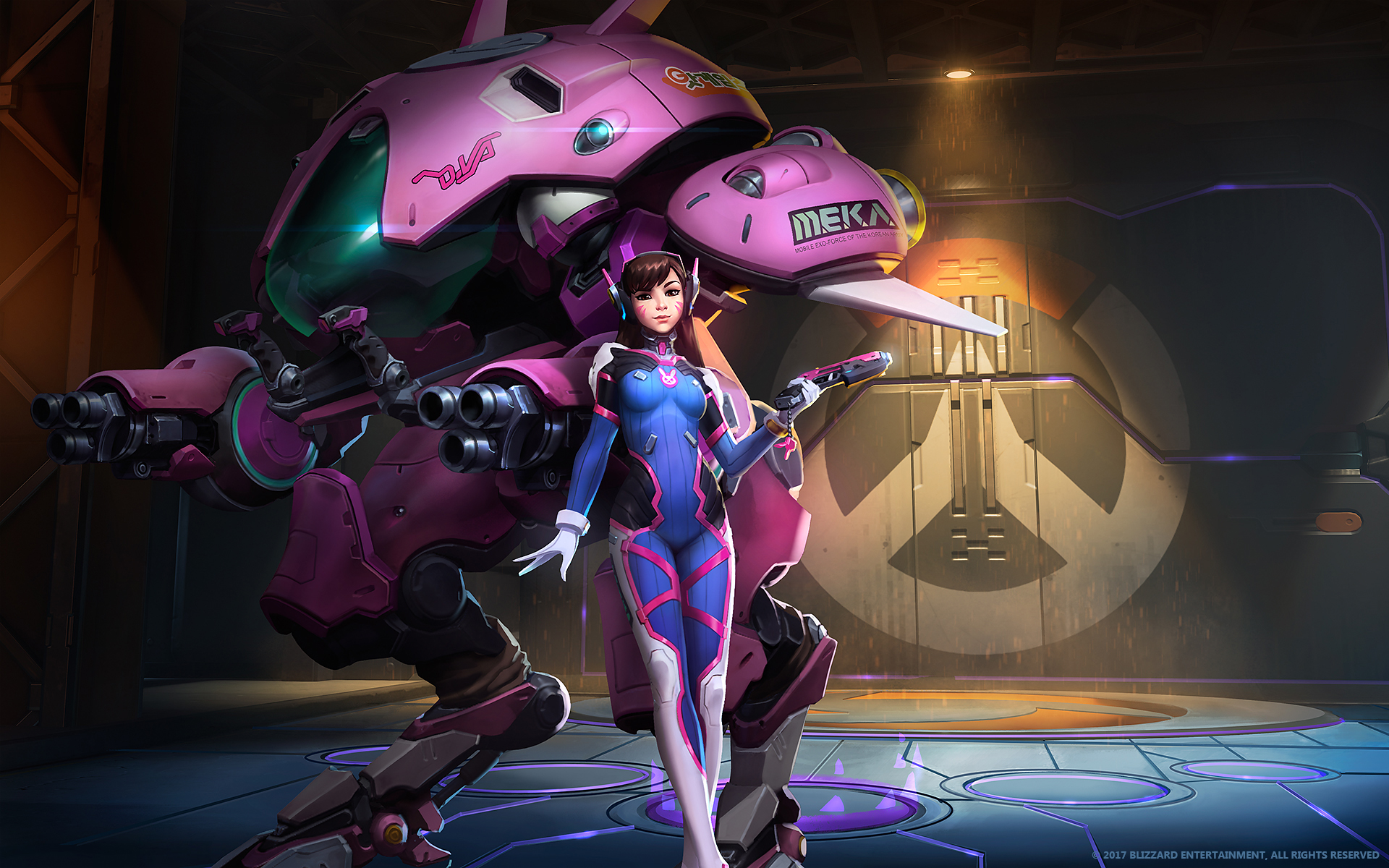 Dva Overwatch Fanart Wallpaper,HD Games Wallpapers,4k Wallpapers,Images ...