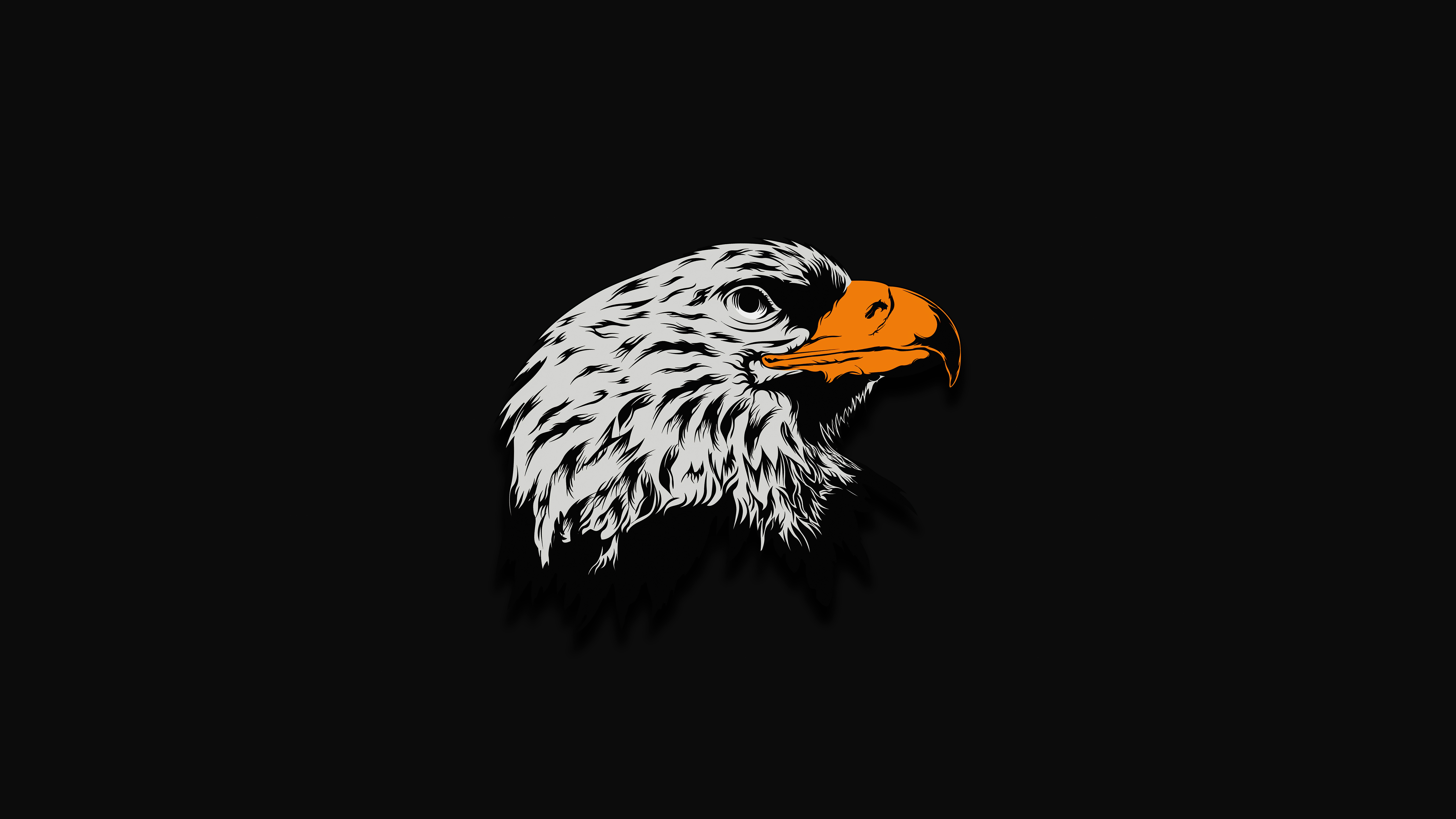 Eagle Dark Illustration 8k, HD Artist, 4k Wallpapers, Images, Backgrounds,  Photos and Pictures