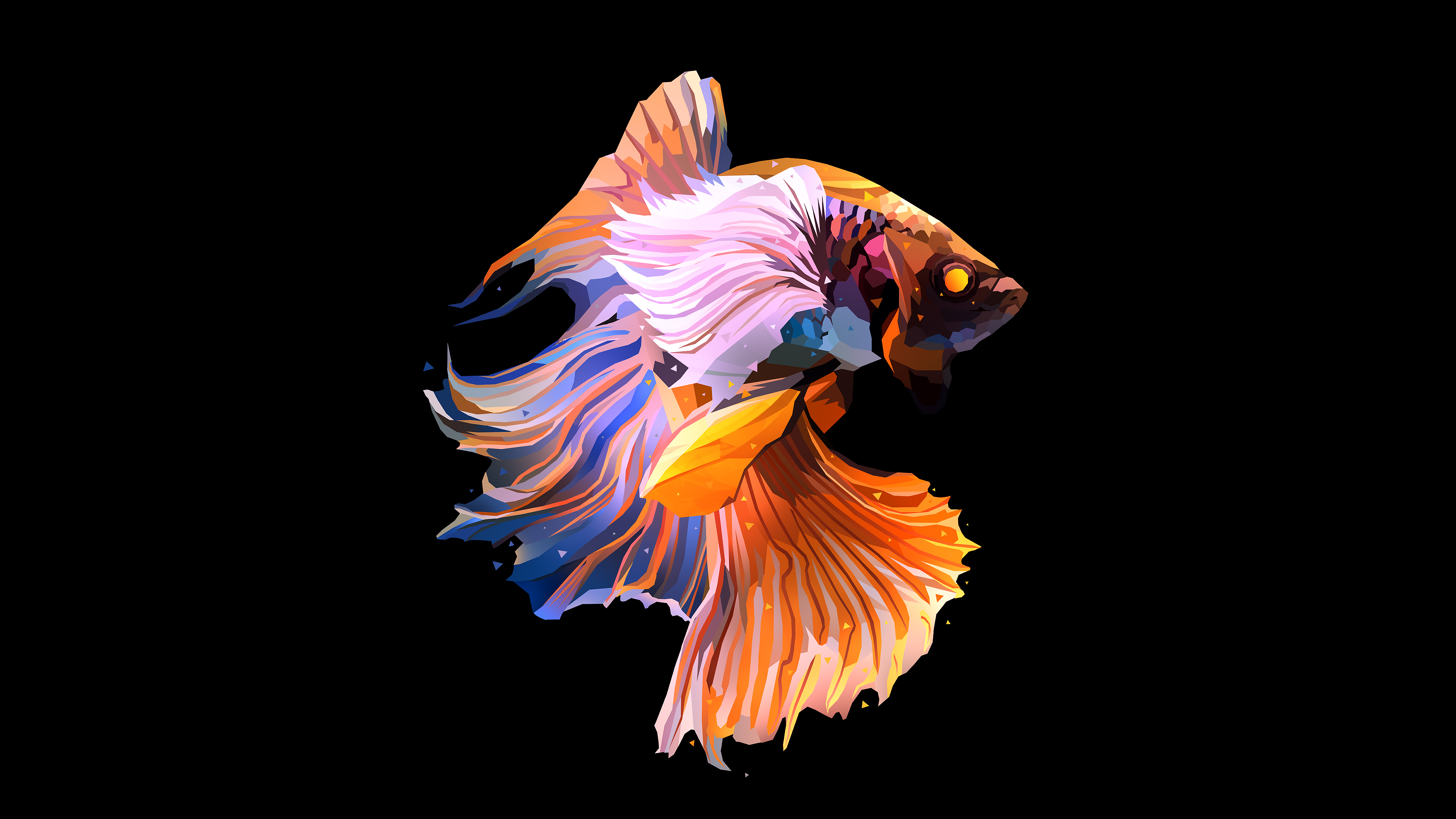Fish Oled Dark, HD Artist, 4k Wallpapers, Images, Backgrounds, Photos and  Pictures