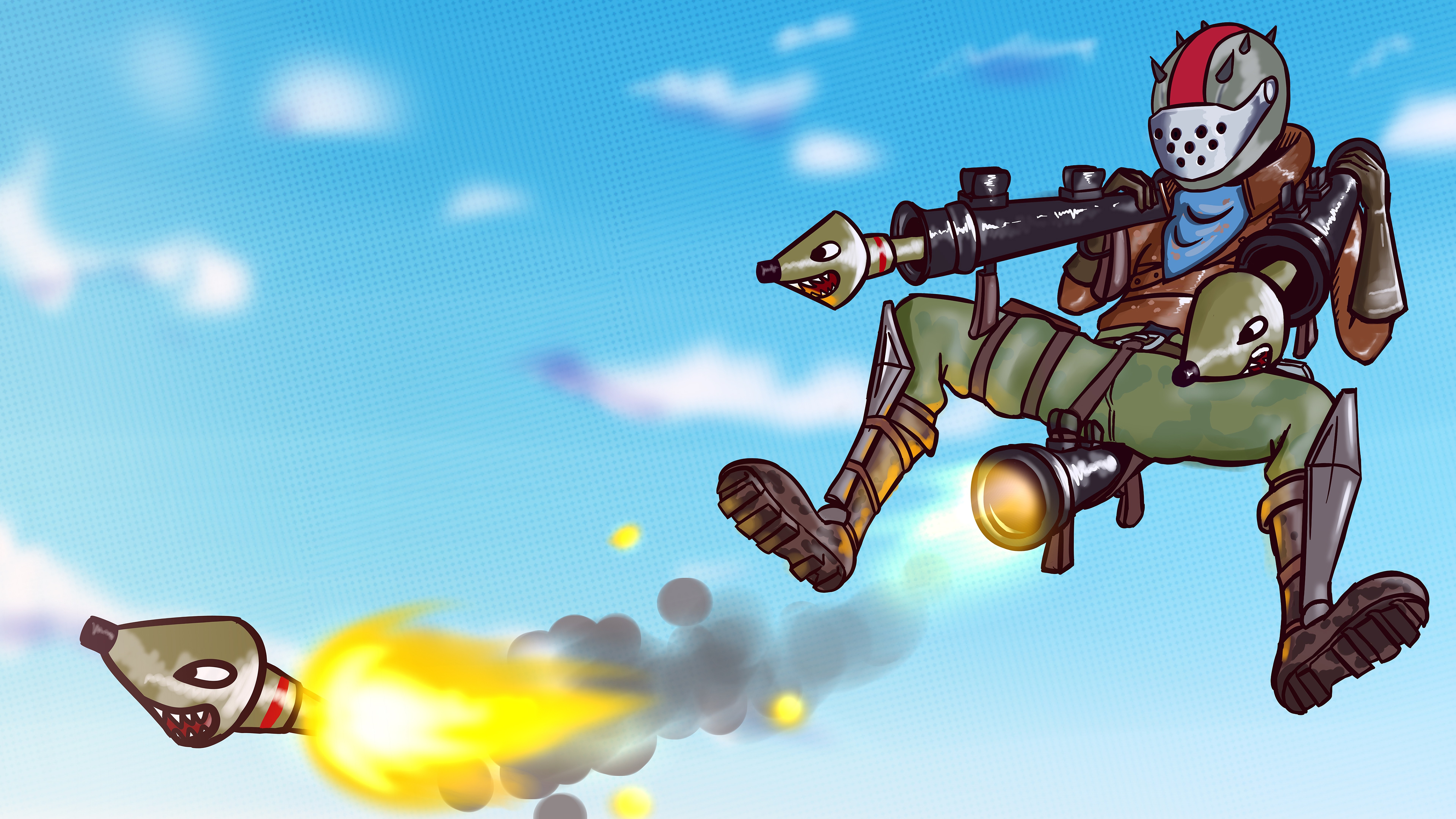 1680x1050 Fortnite Rust Lord Rocket Launcher Battle Royale 1680x1050 