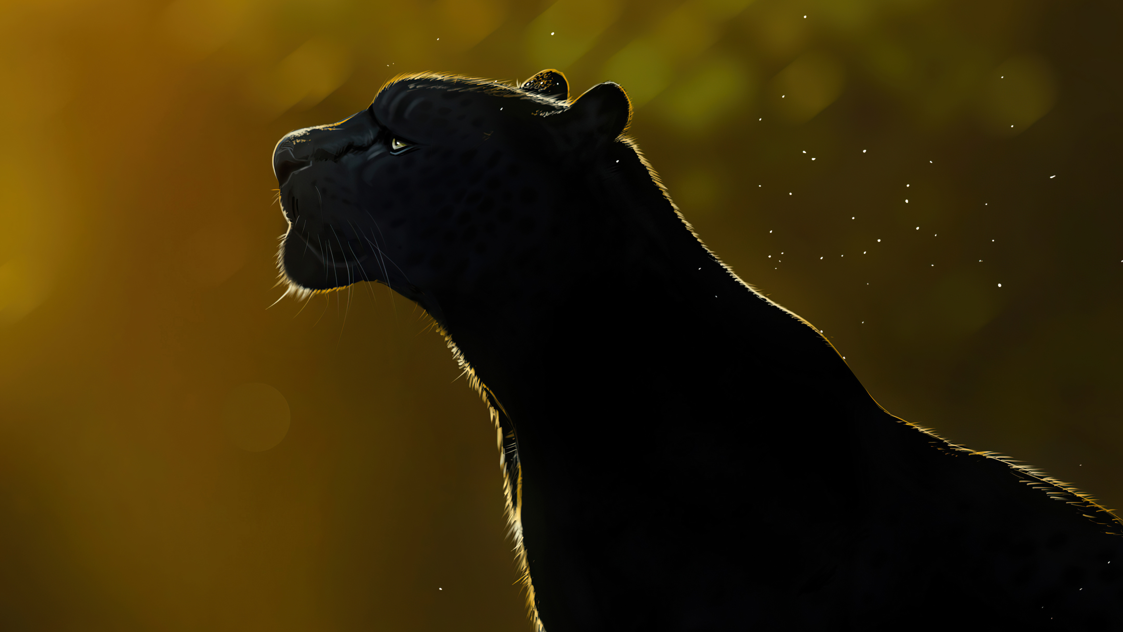 Free Spirit Black Panther 4k Wallpaperhd Artist Wallpapers4k