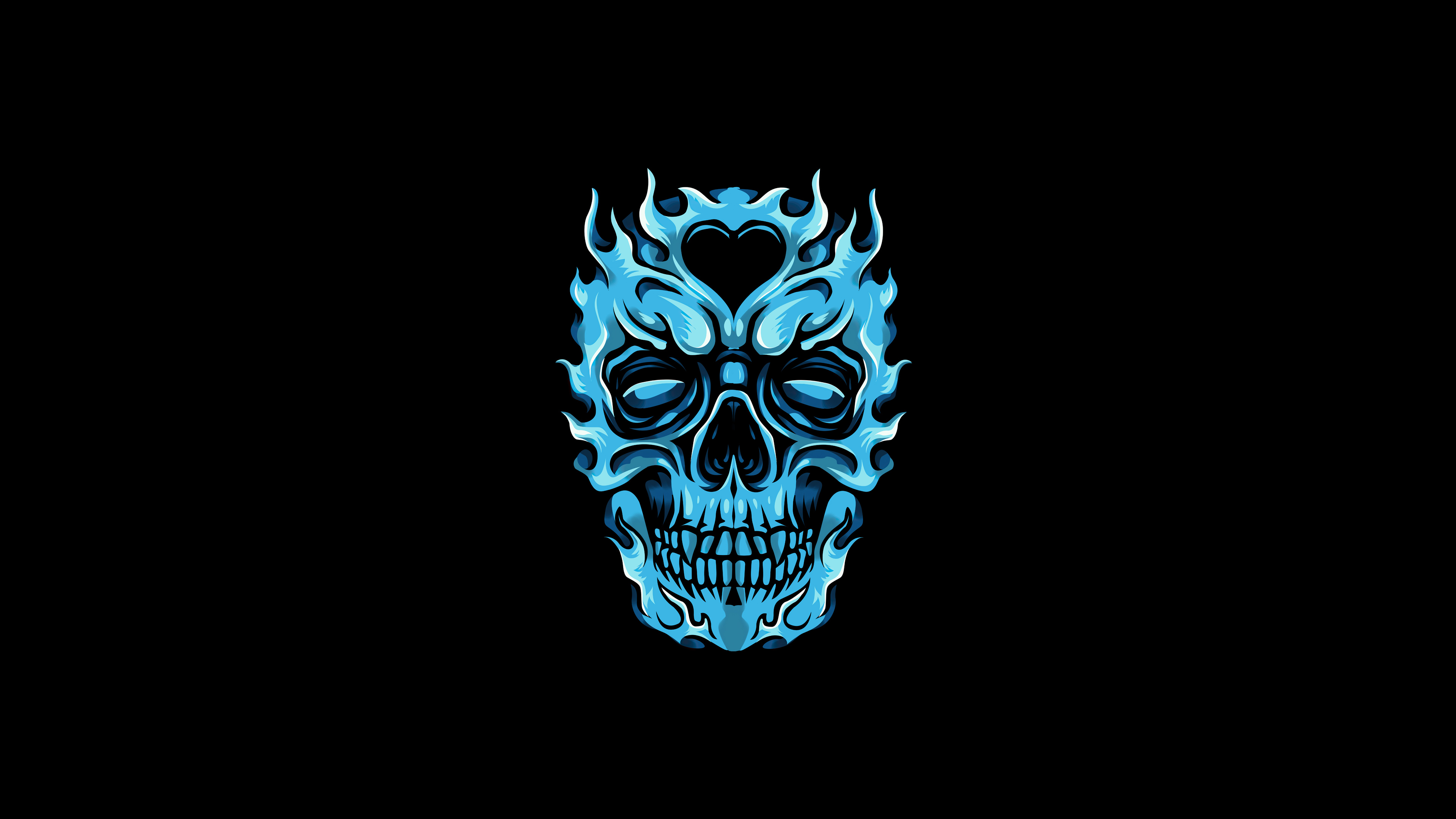 Blue Skull wallpaper by shaneandsherry  Download on ZEDGE  7a8f