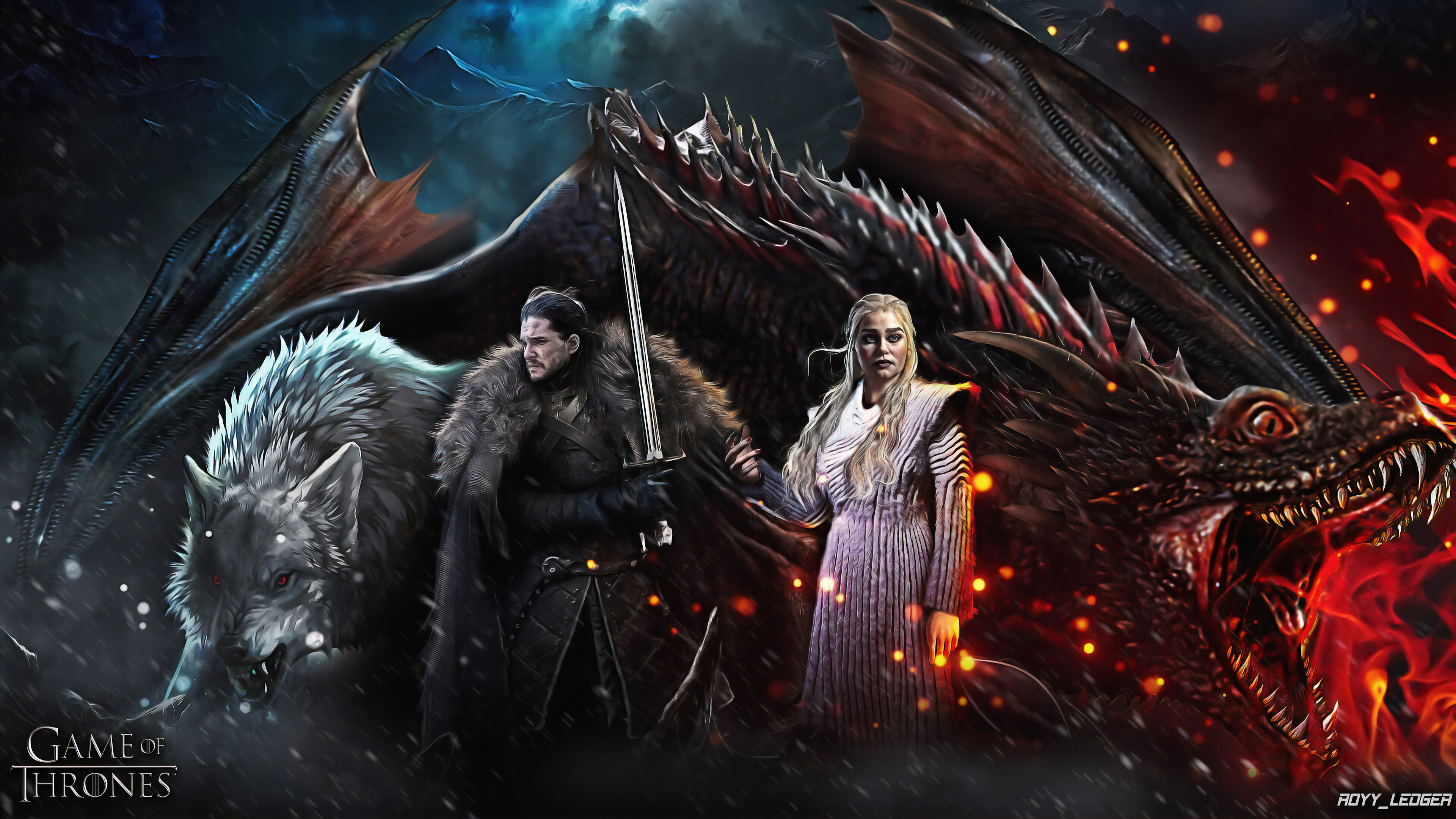 1600x1200 Game Of Thrones Season 8 4k 1600x1200 Resolution HD 4k