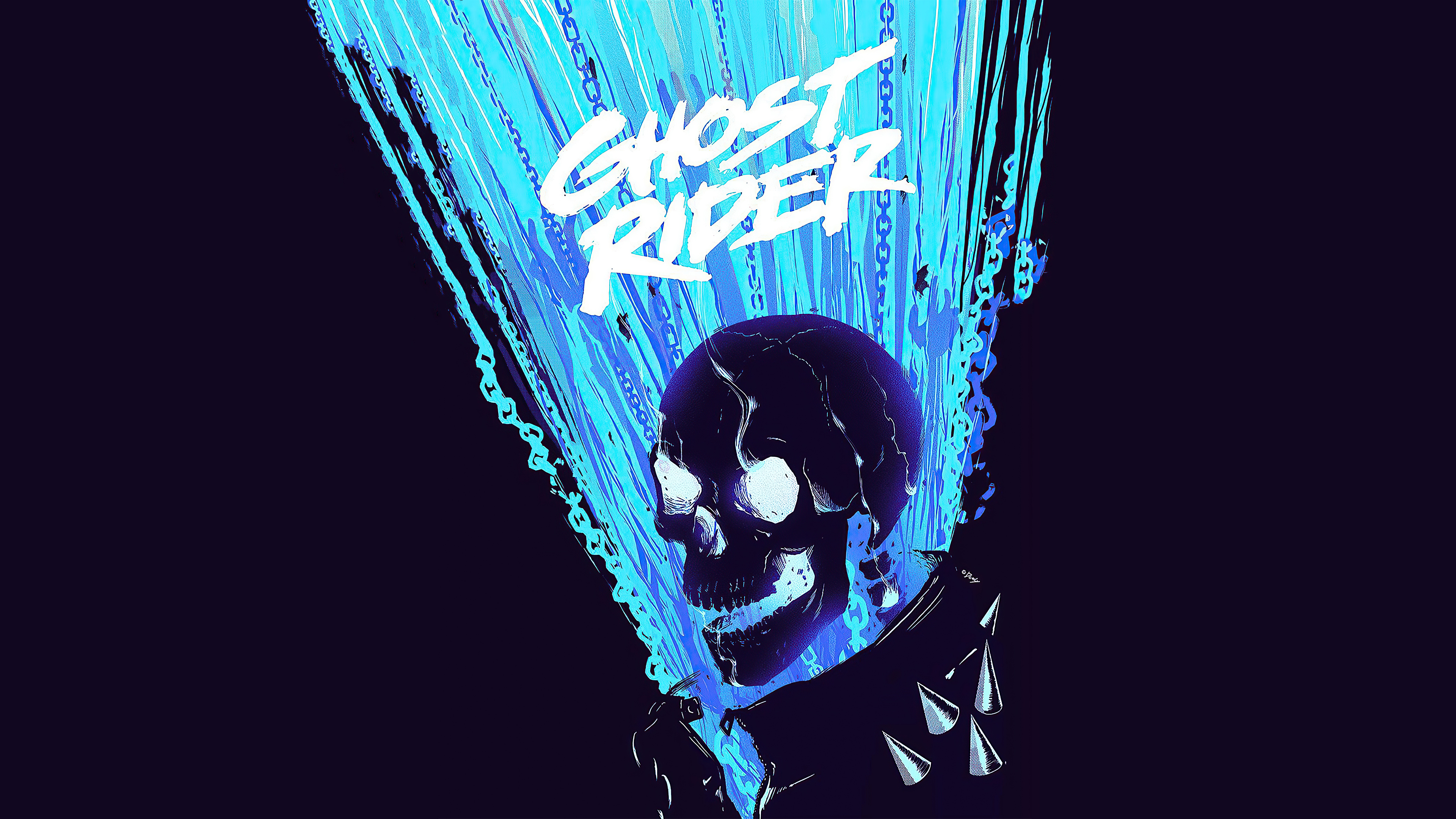 Ghost Rider Minimal 4k, HD Superheroes, 4k Wallpapers, Images, Backgrounds,  Photos and Pictures